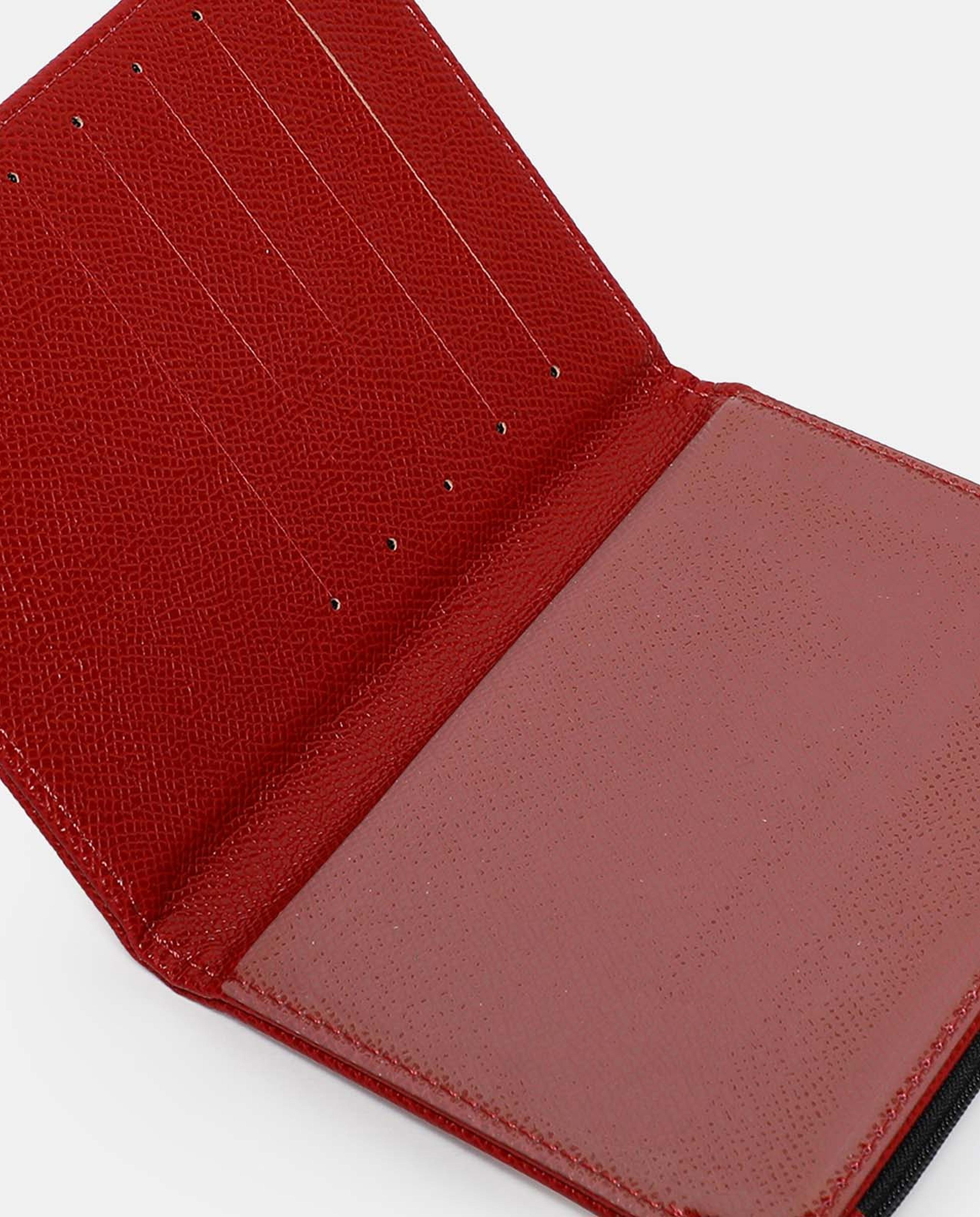 Printed Zip Around Passport Cover