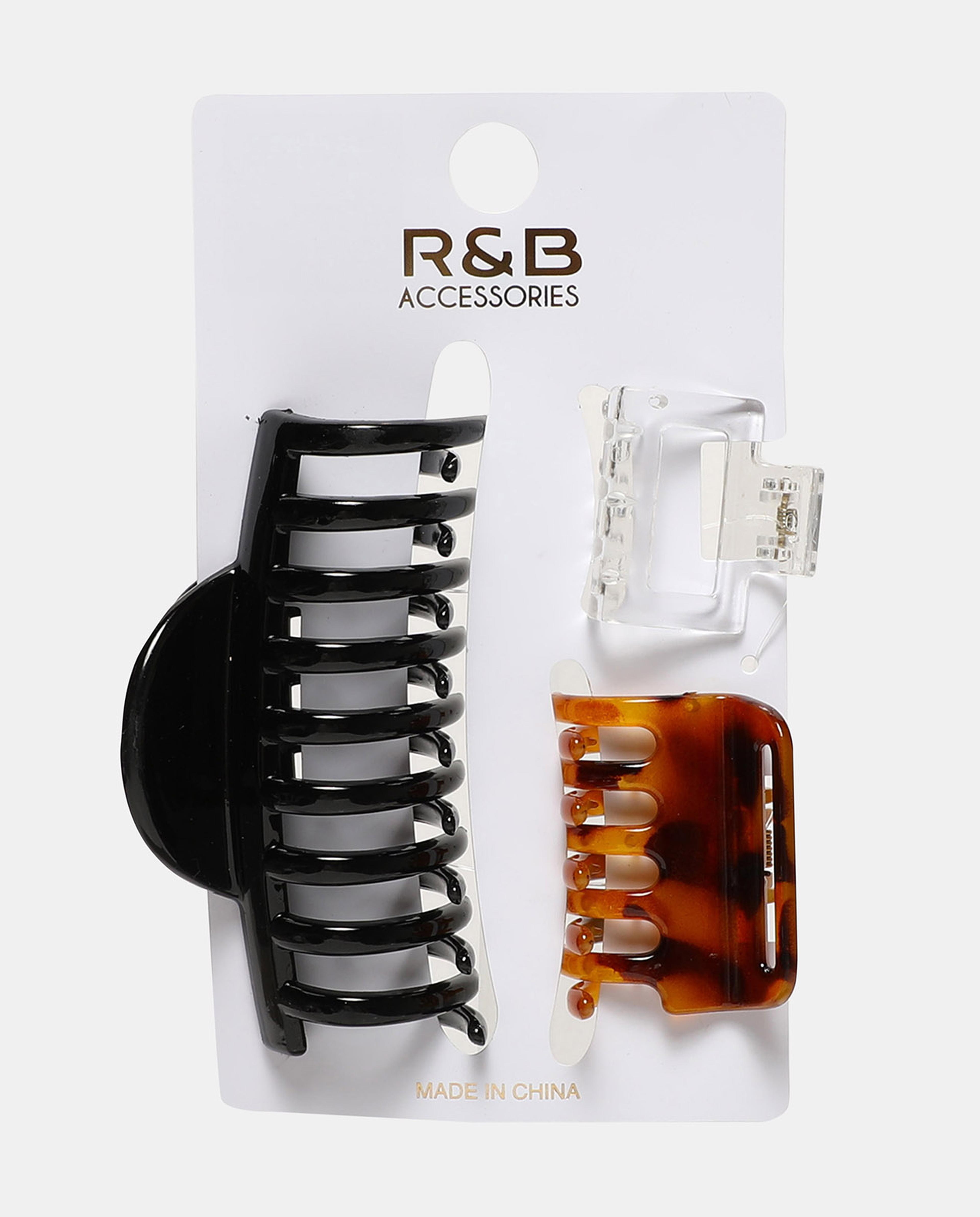 Pack of 3 Claw Clips