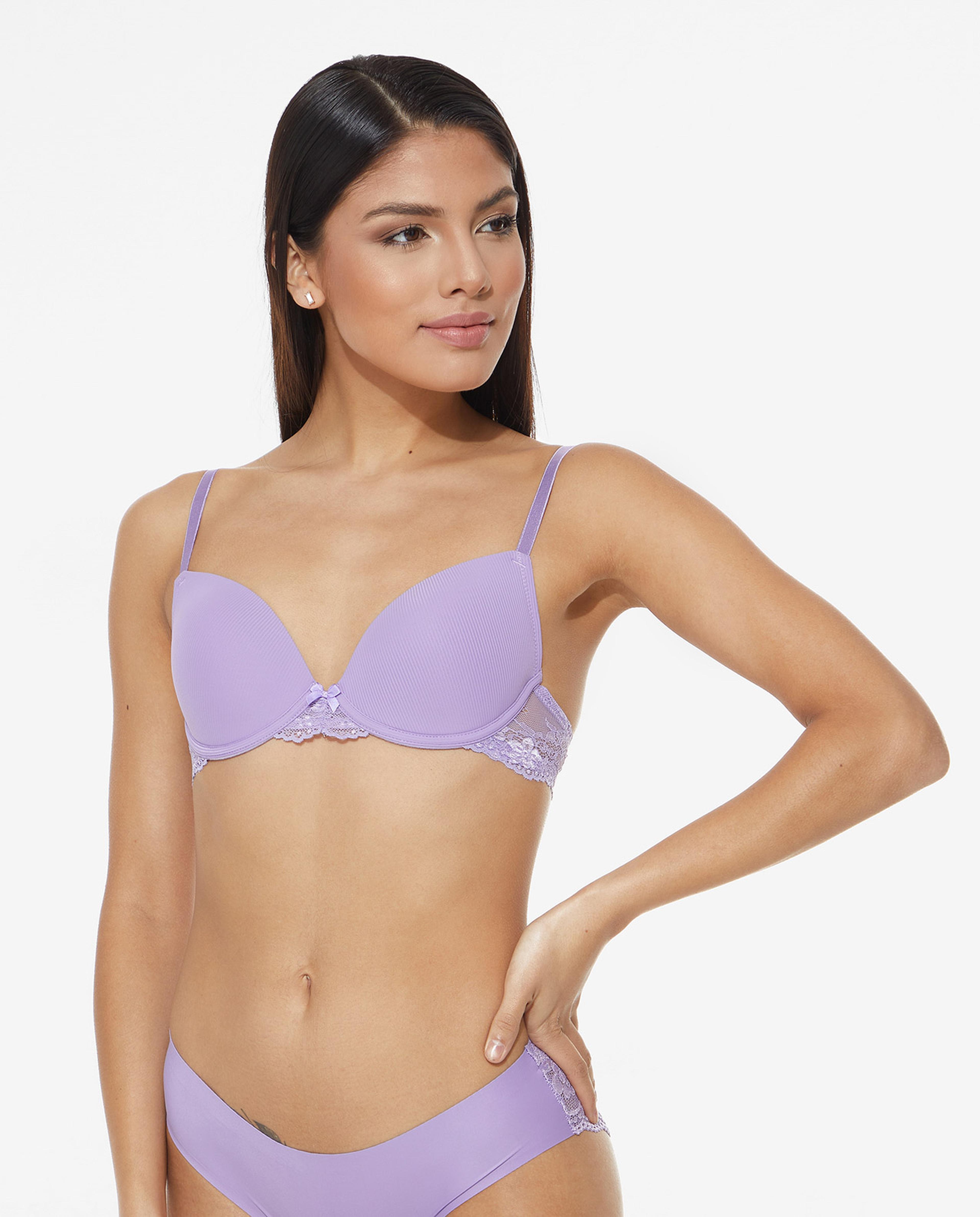 Solid Underwire Bra