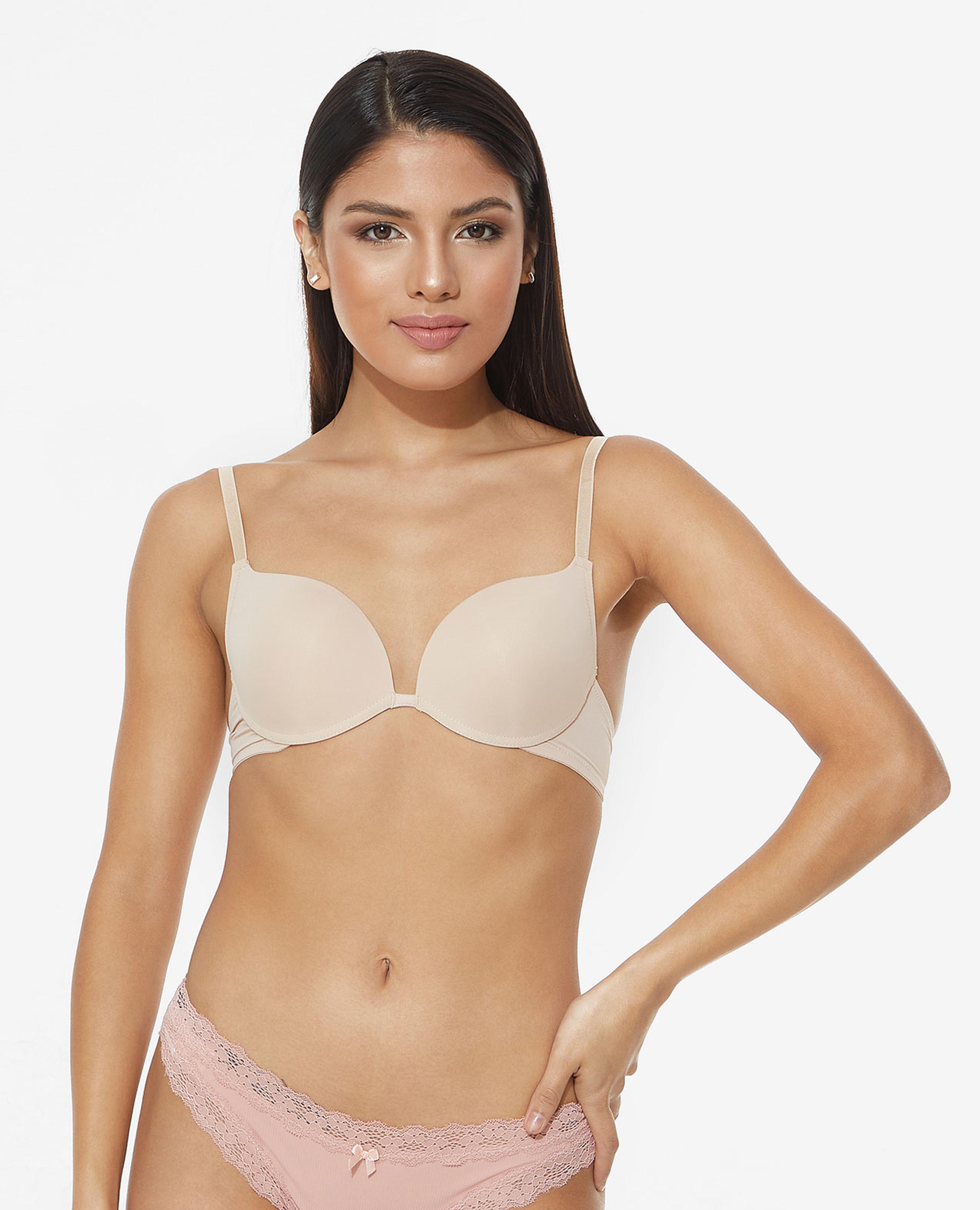 Solid Underwire Bra