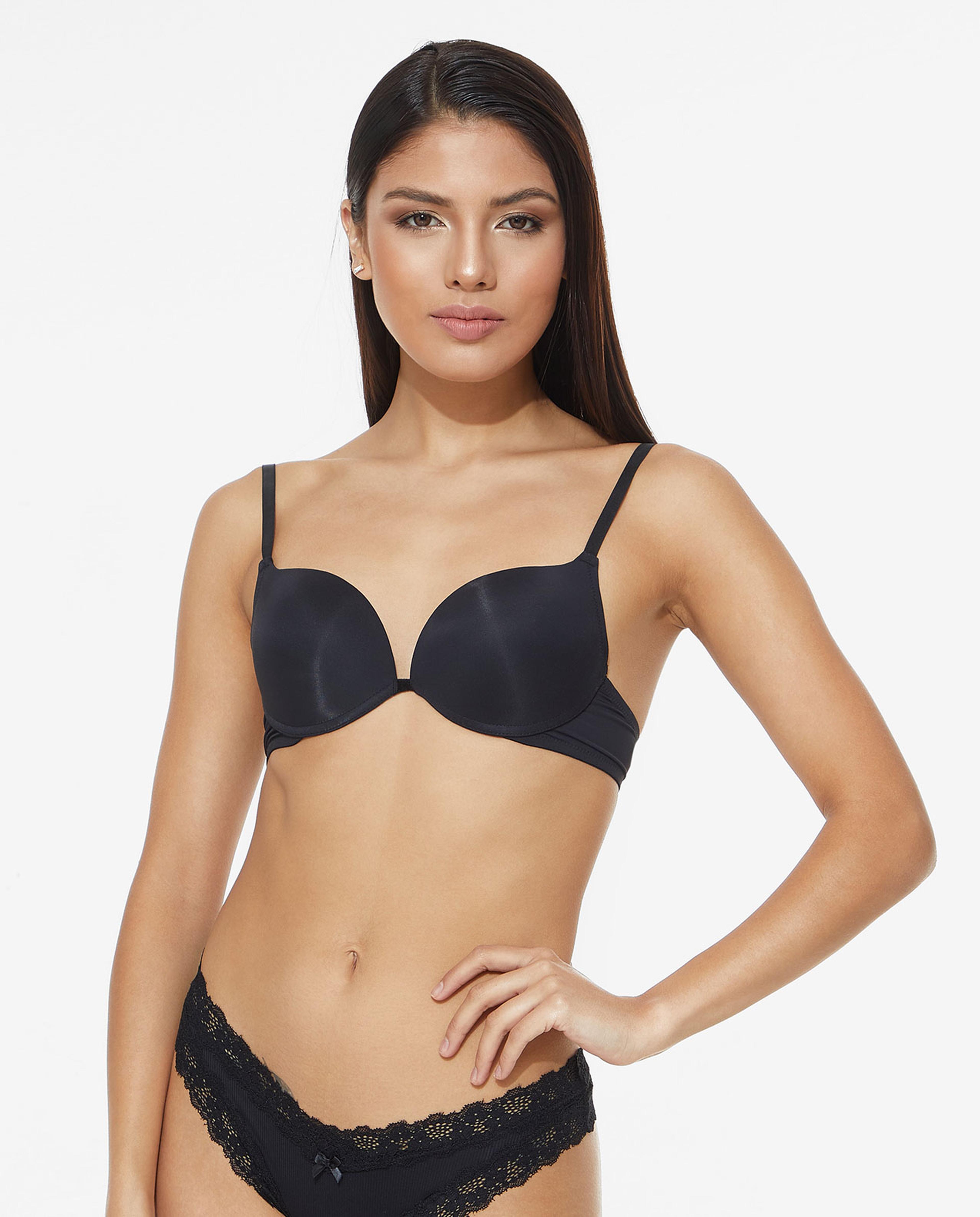 Solid Underwire Bra