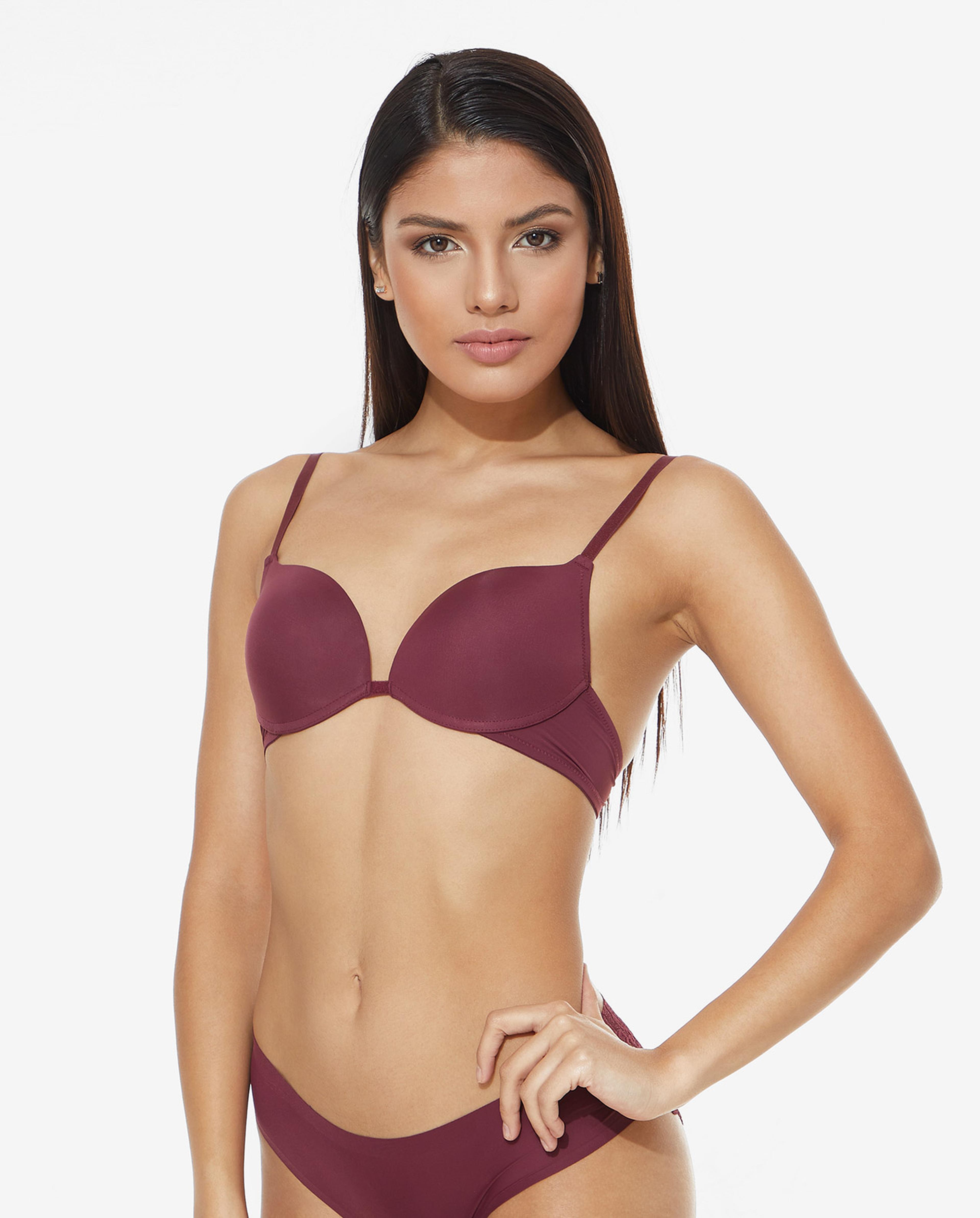 Solid Underwire Bra