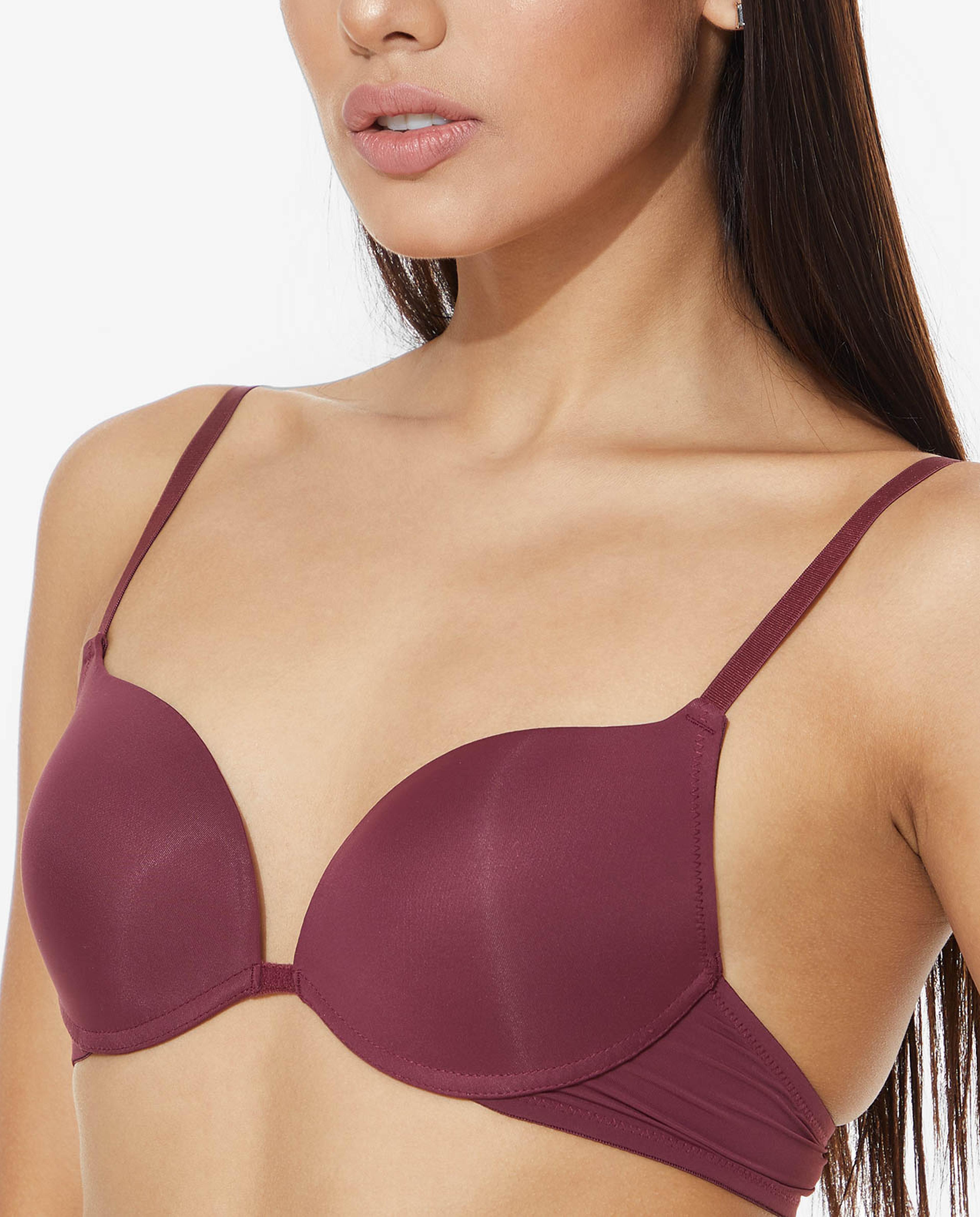 Solid Underwire Bra