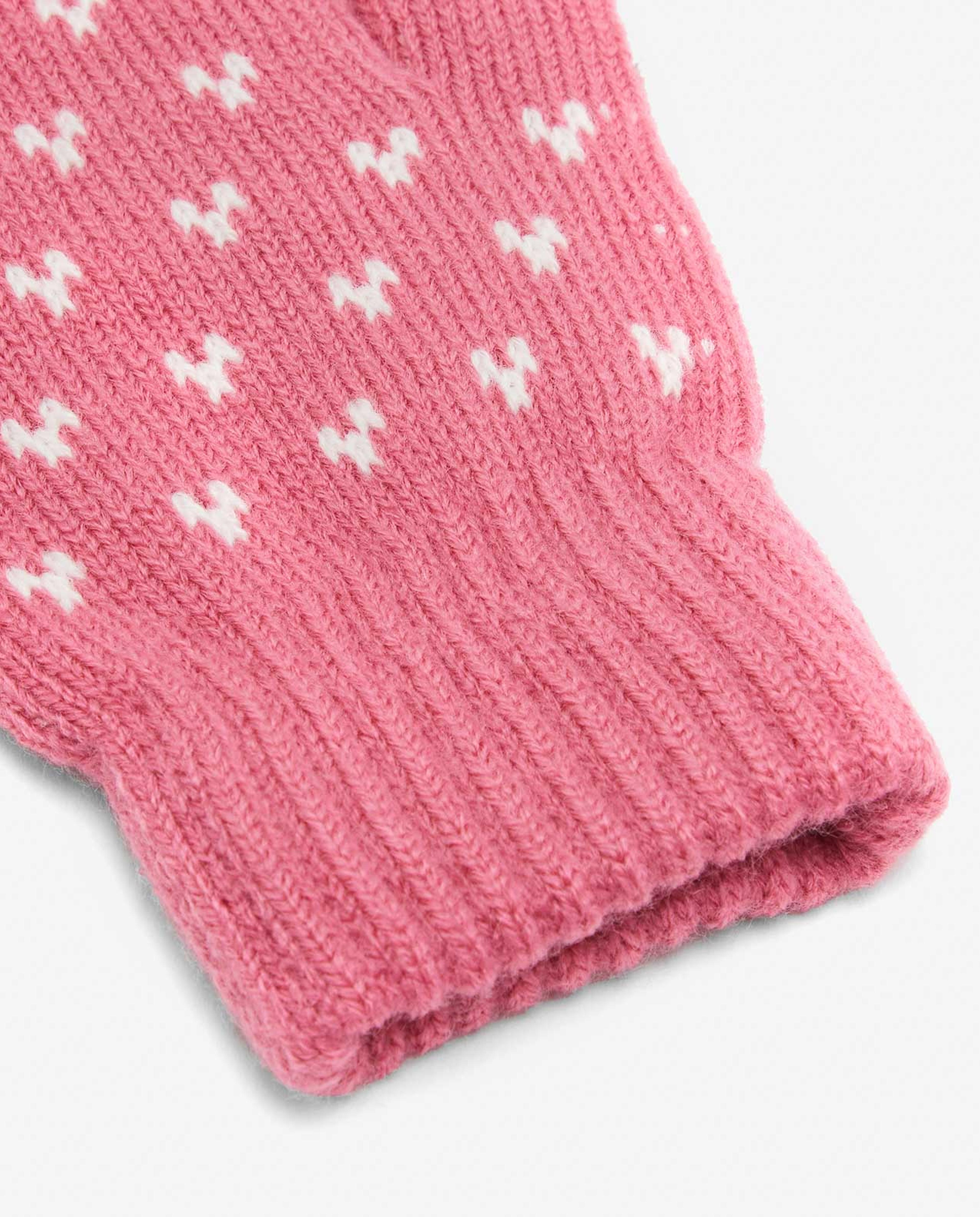 Patterned Knitted Gloves