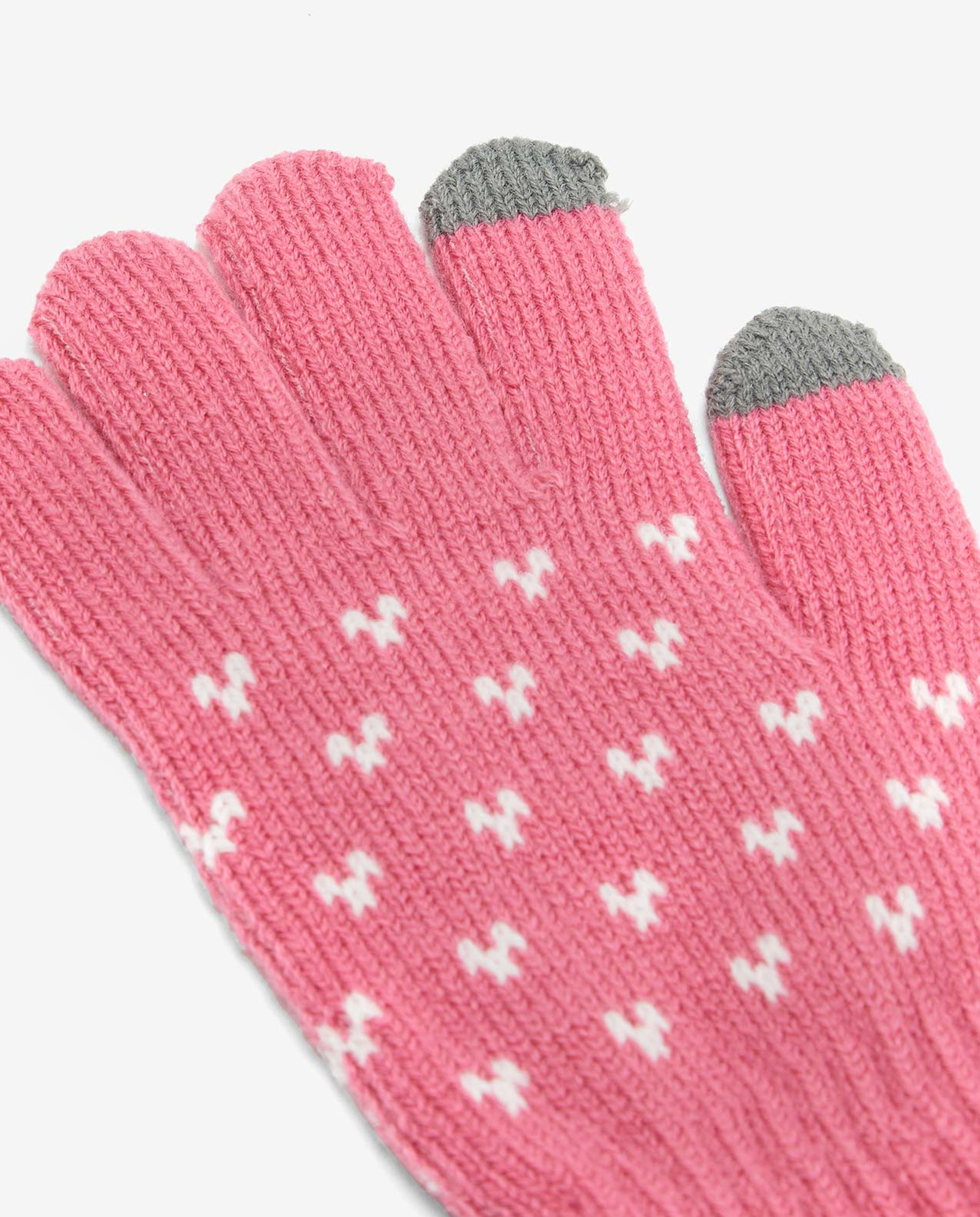 Patterned Knitted Gloves