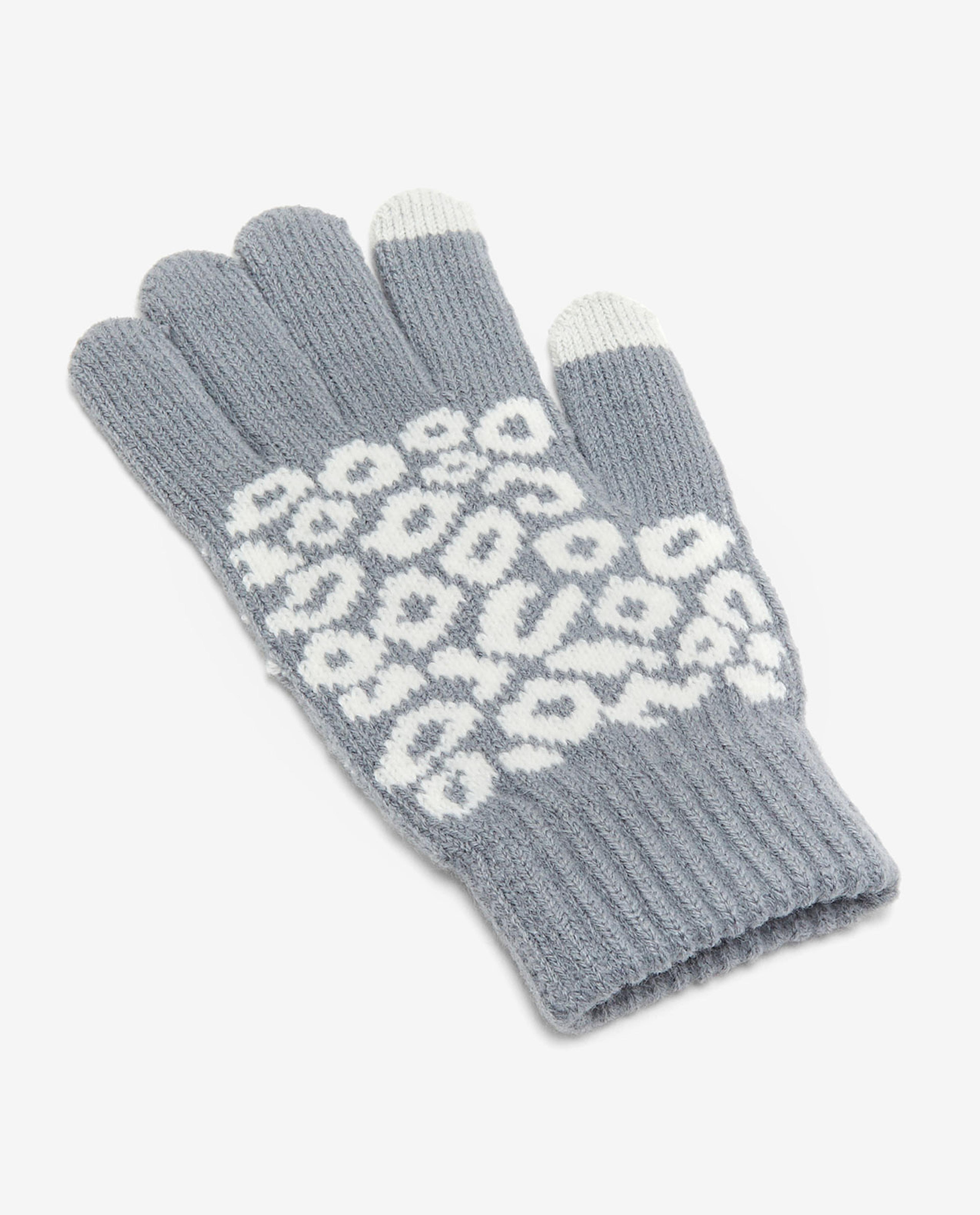 Patterned Knitted Gloves