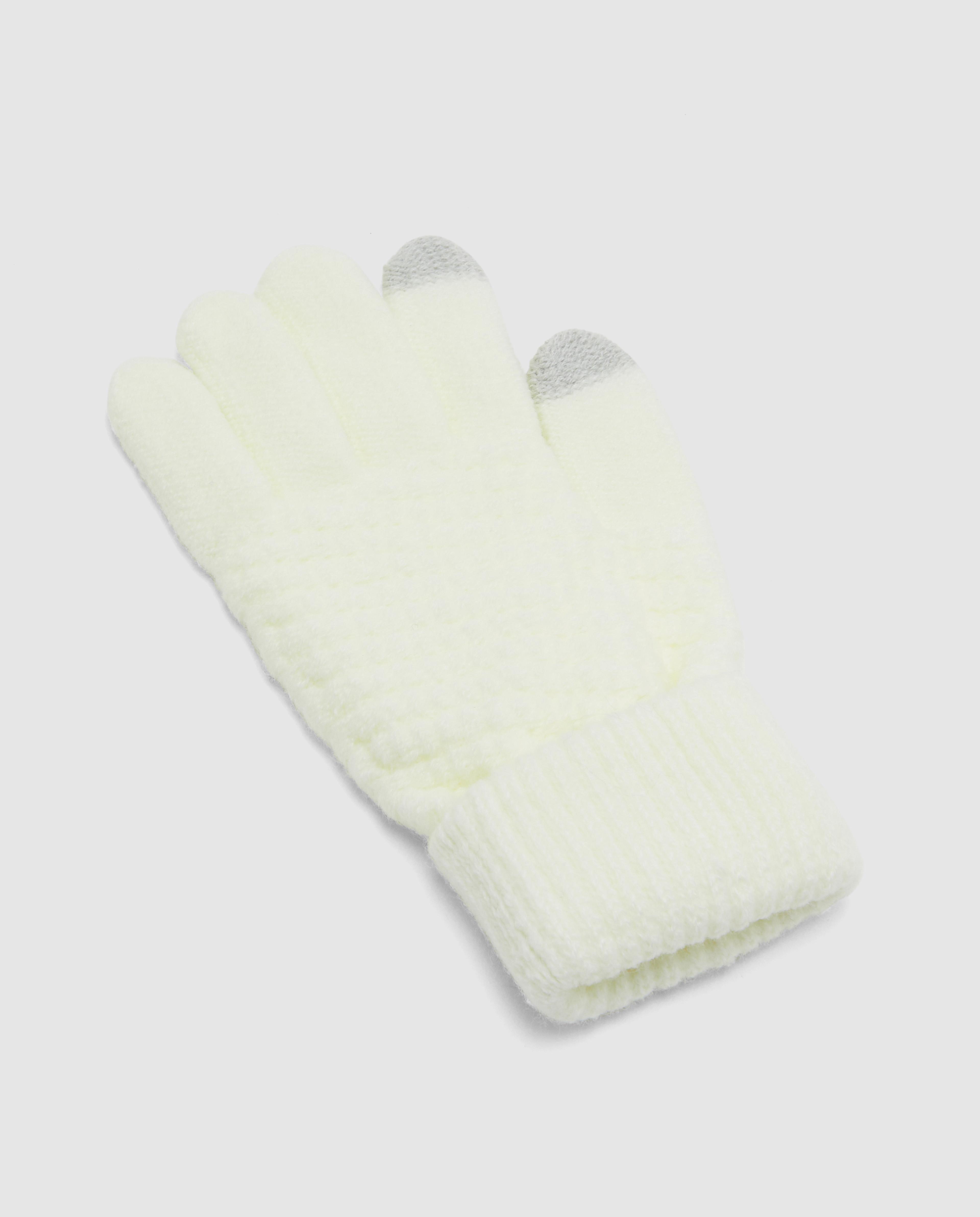 Solid Knitted Gloves
