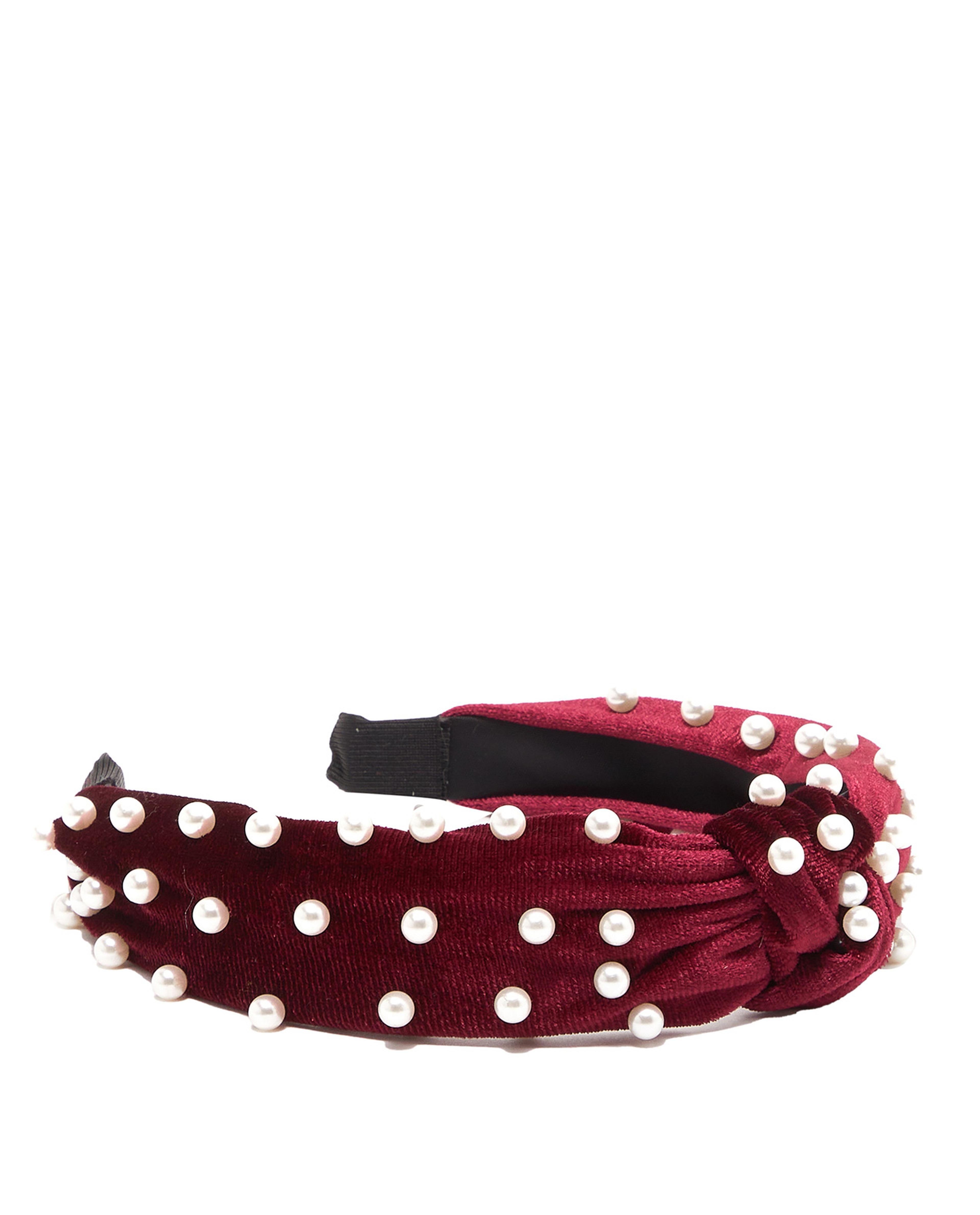 Pearl Detailed Knotted Headband