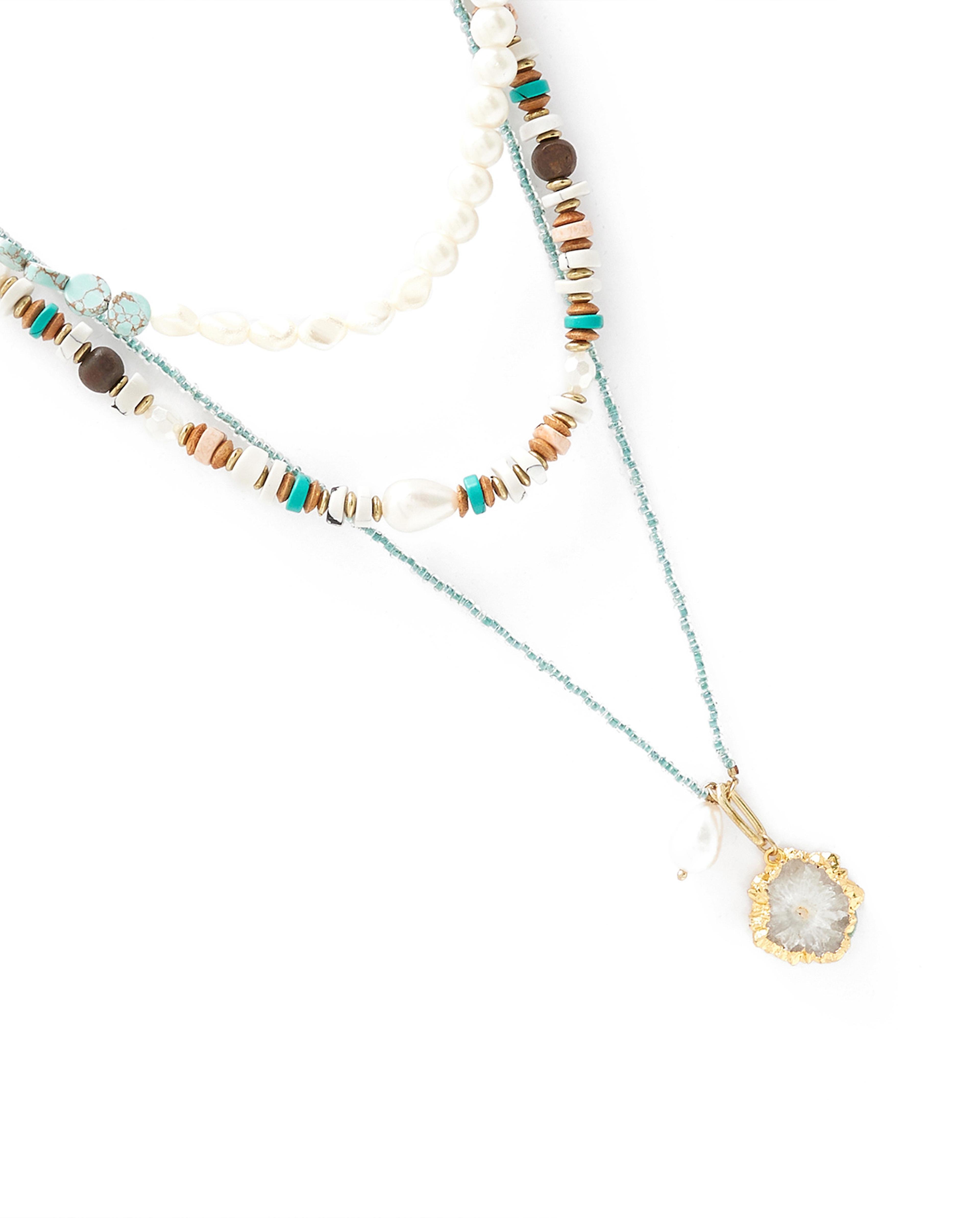 Beaded Layered Necklace