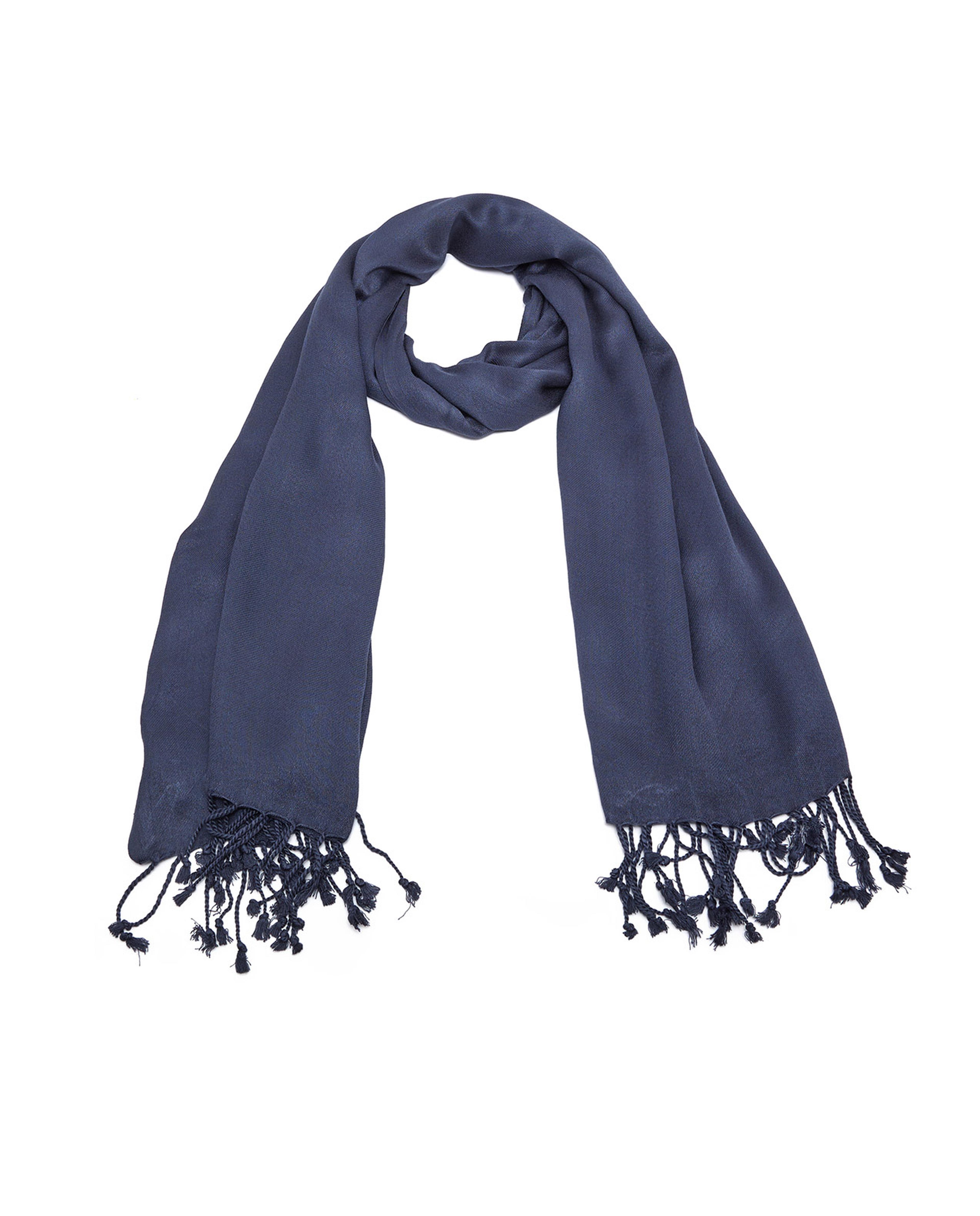Tassel Hem Pashmina Scarf