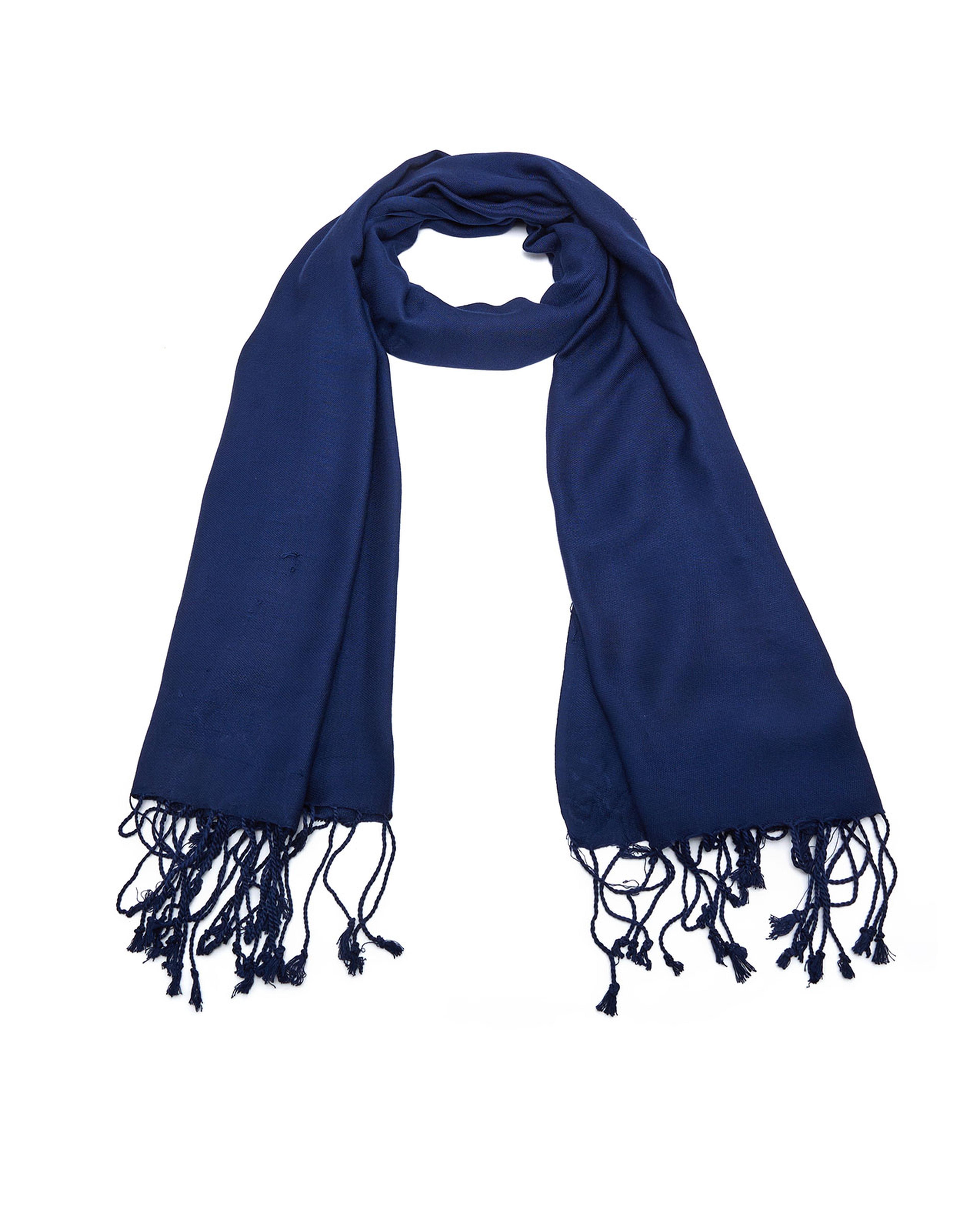 Tassel Hem Pashmina Scarf