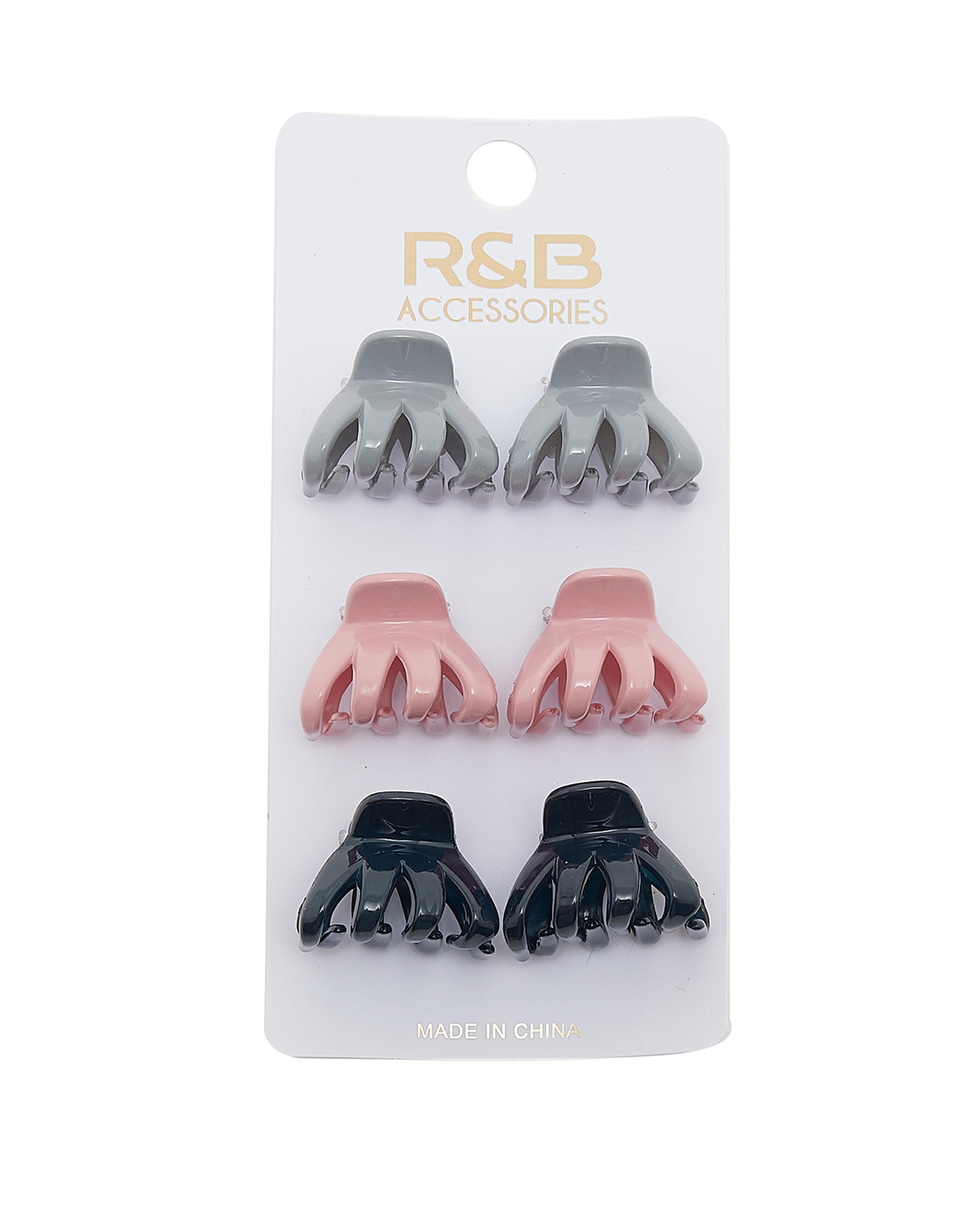 Pack of 6 Claw Clips