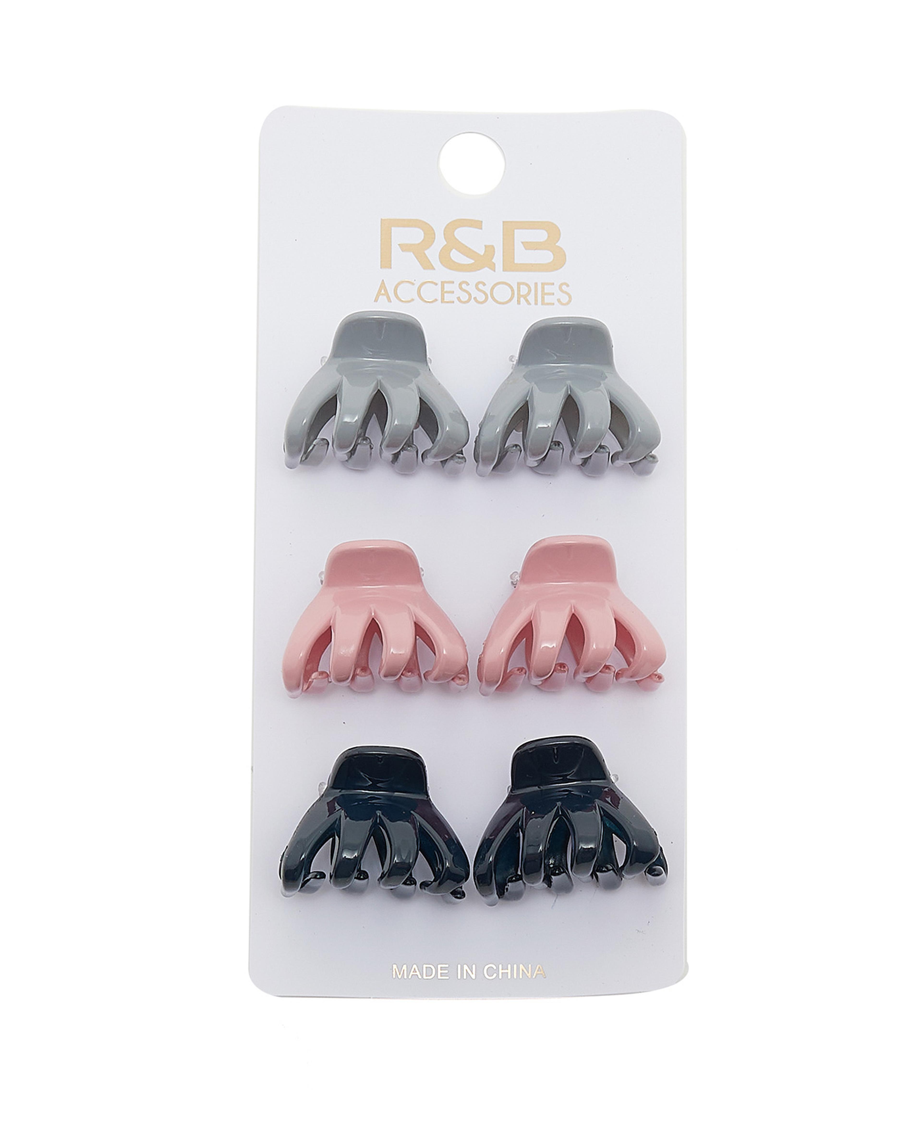 Pack of 6 Claw Clips