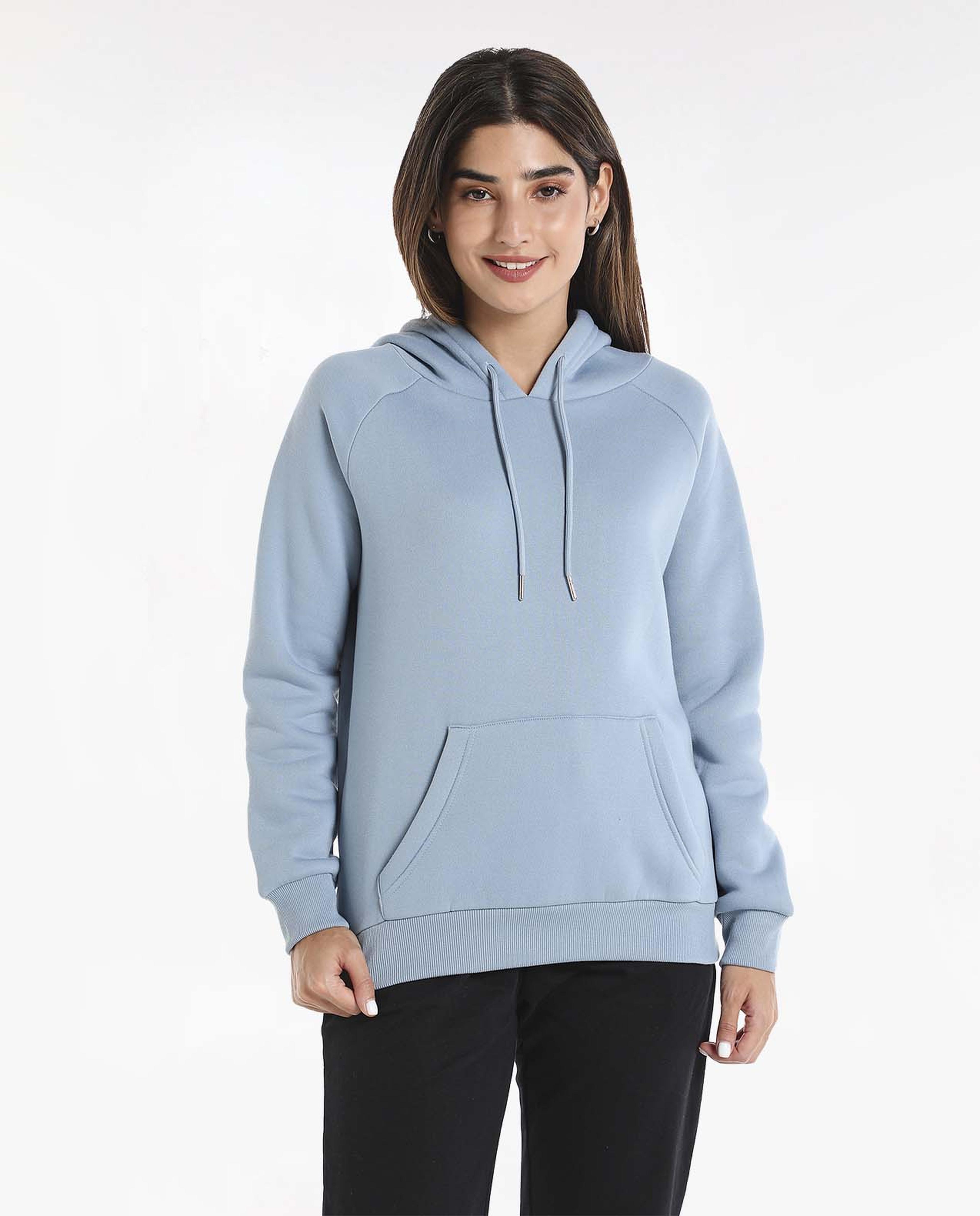 Casual Hooded Sweatshirt with Long Sleeves