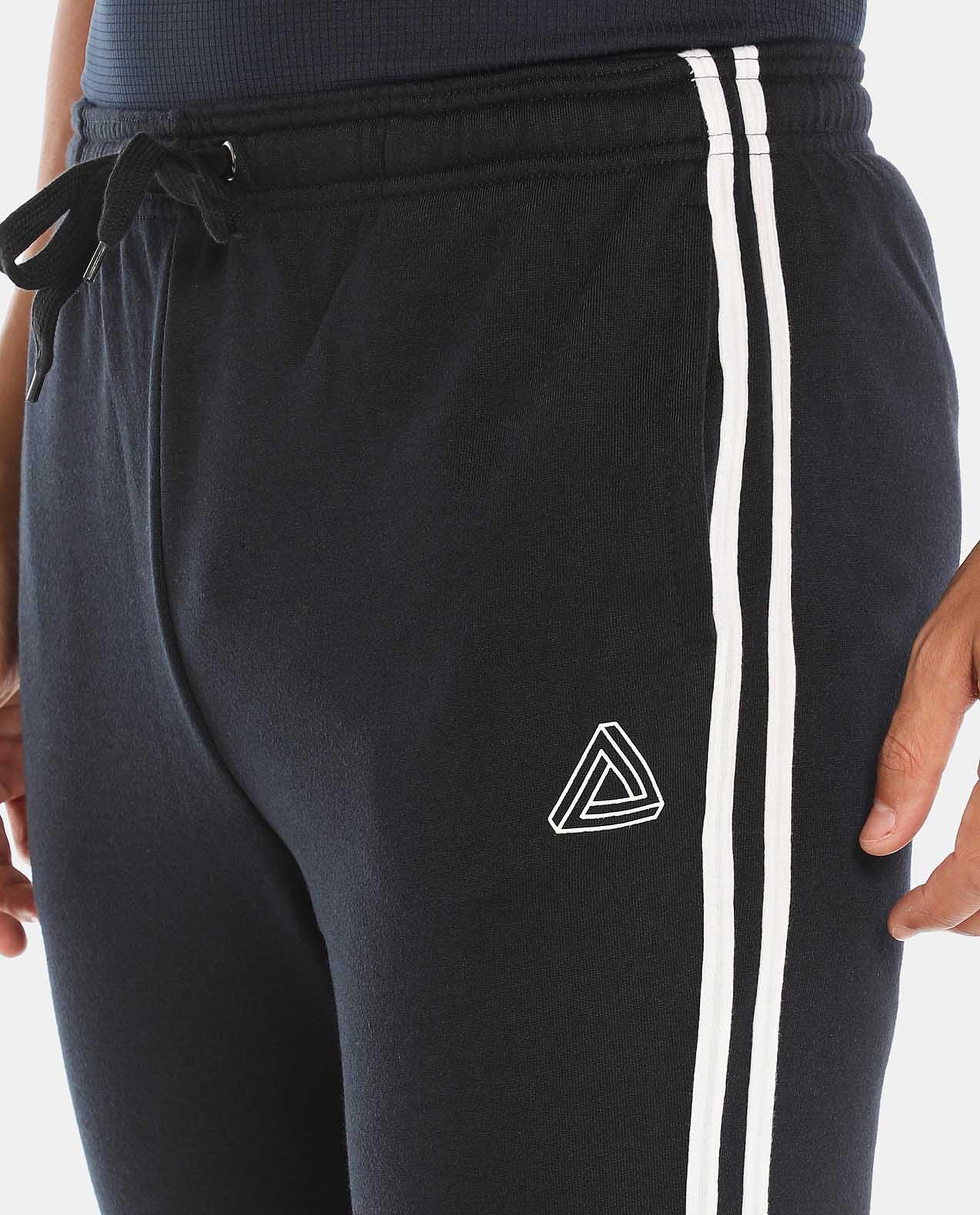 R&B Navy Blue Activewear Shorts