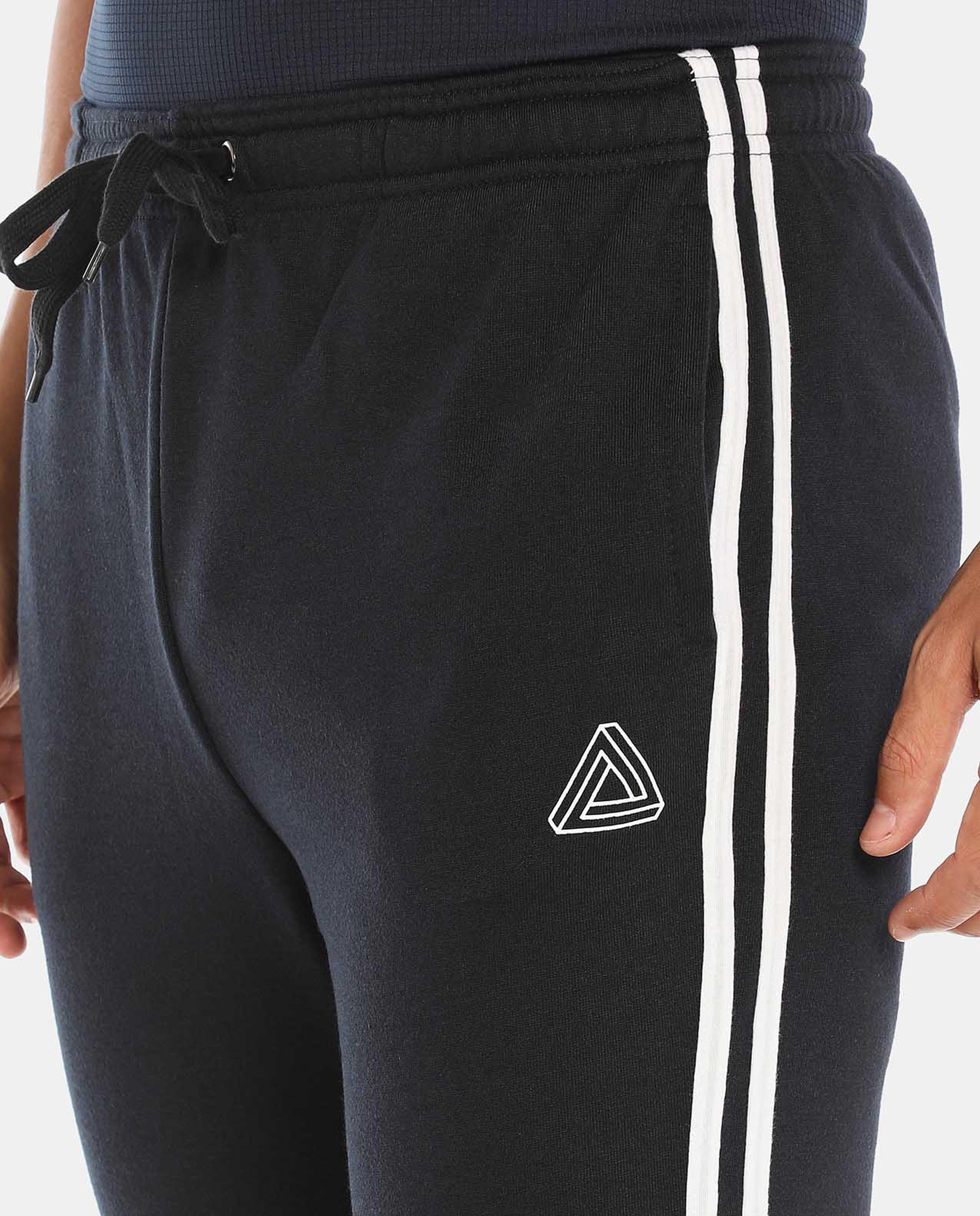 R&B Navy Blue Activewear Shorts