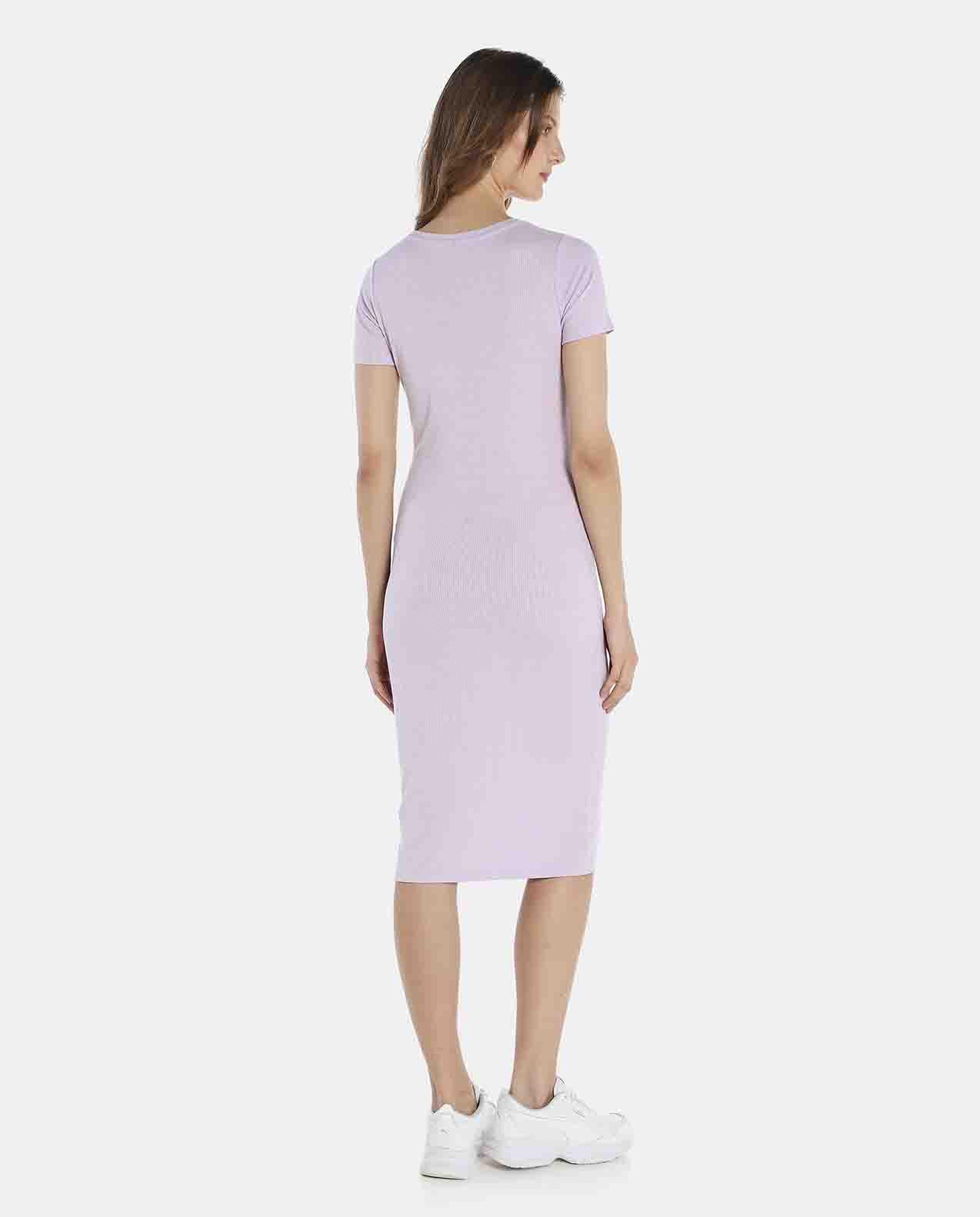 Lilac Bodycon Dress