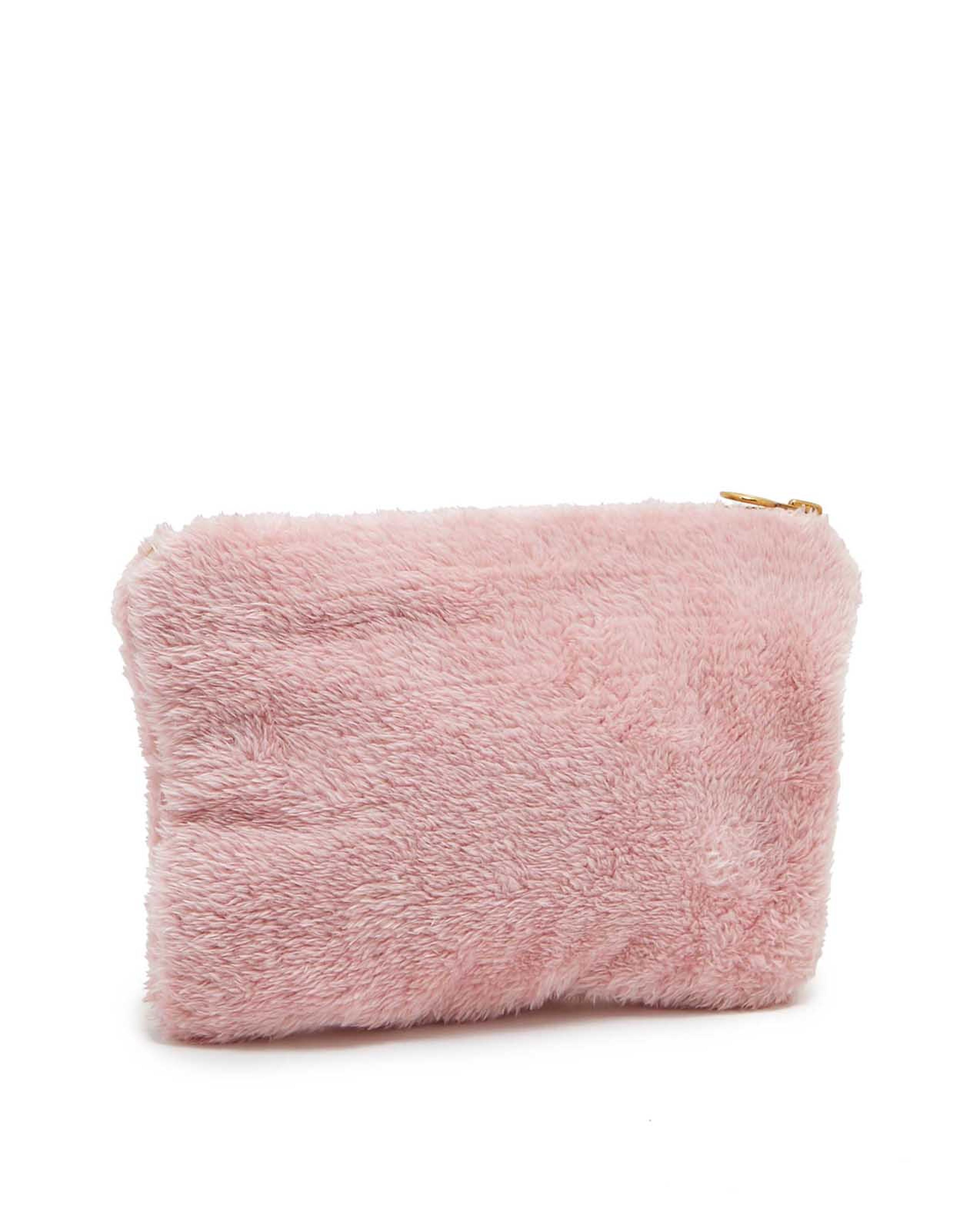 Plush Cosmetic Pouch