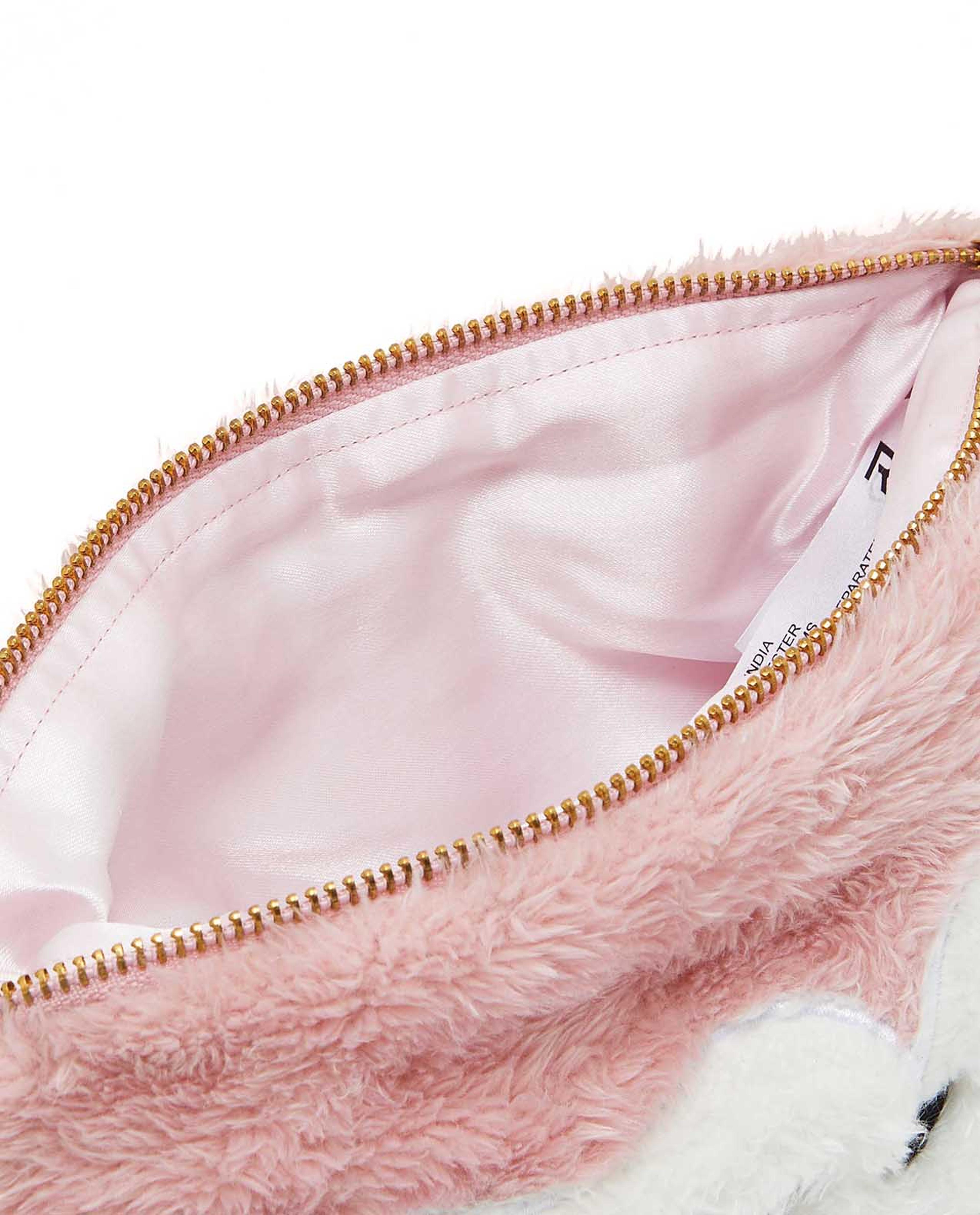 Plush Cosmetic Pouch
