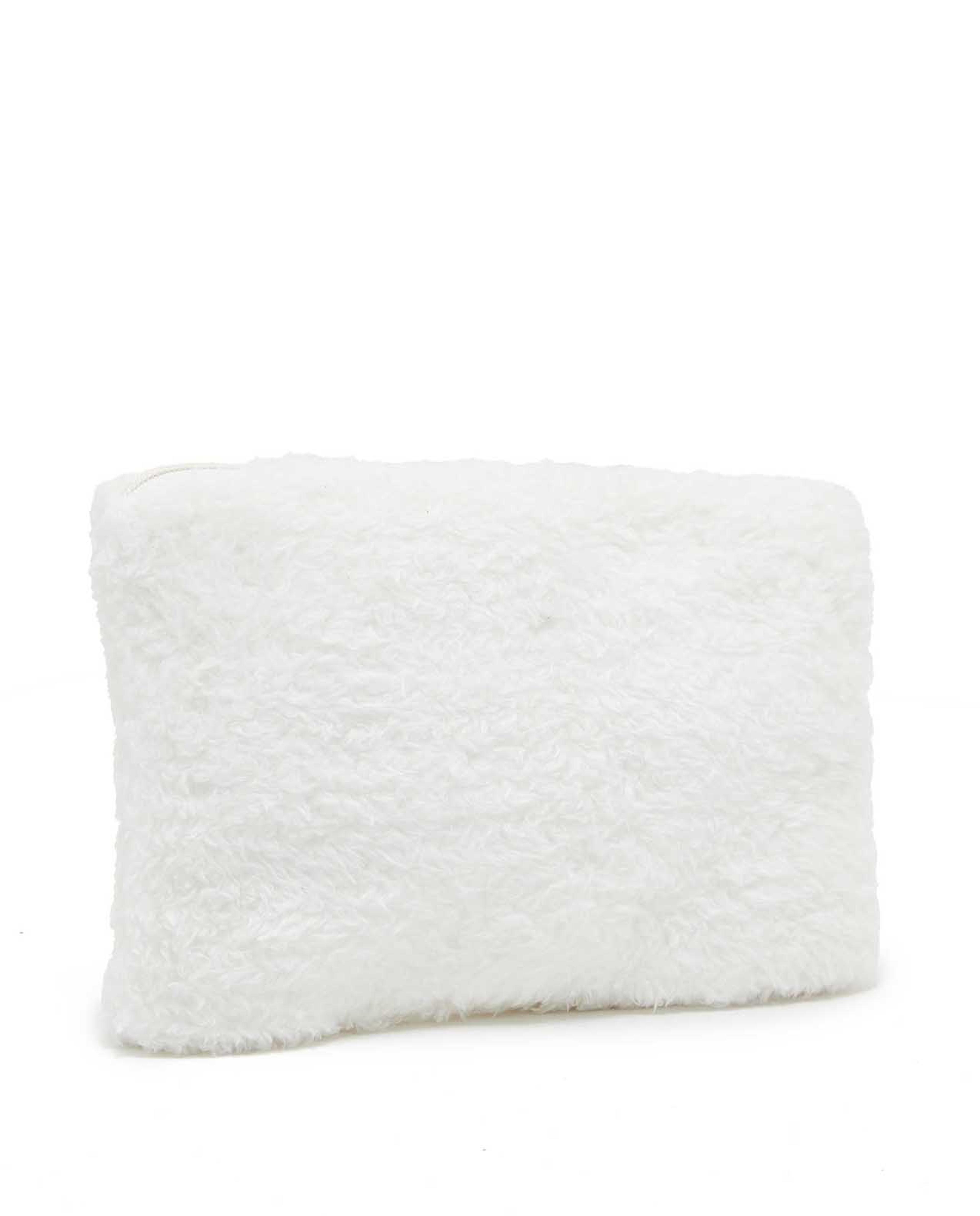 Plush Cosmetic Pouch