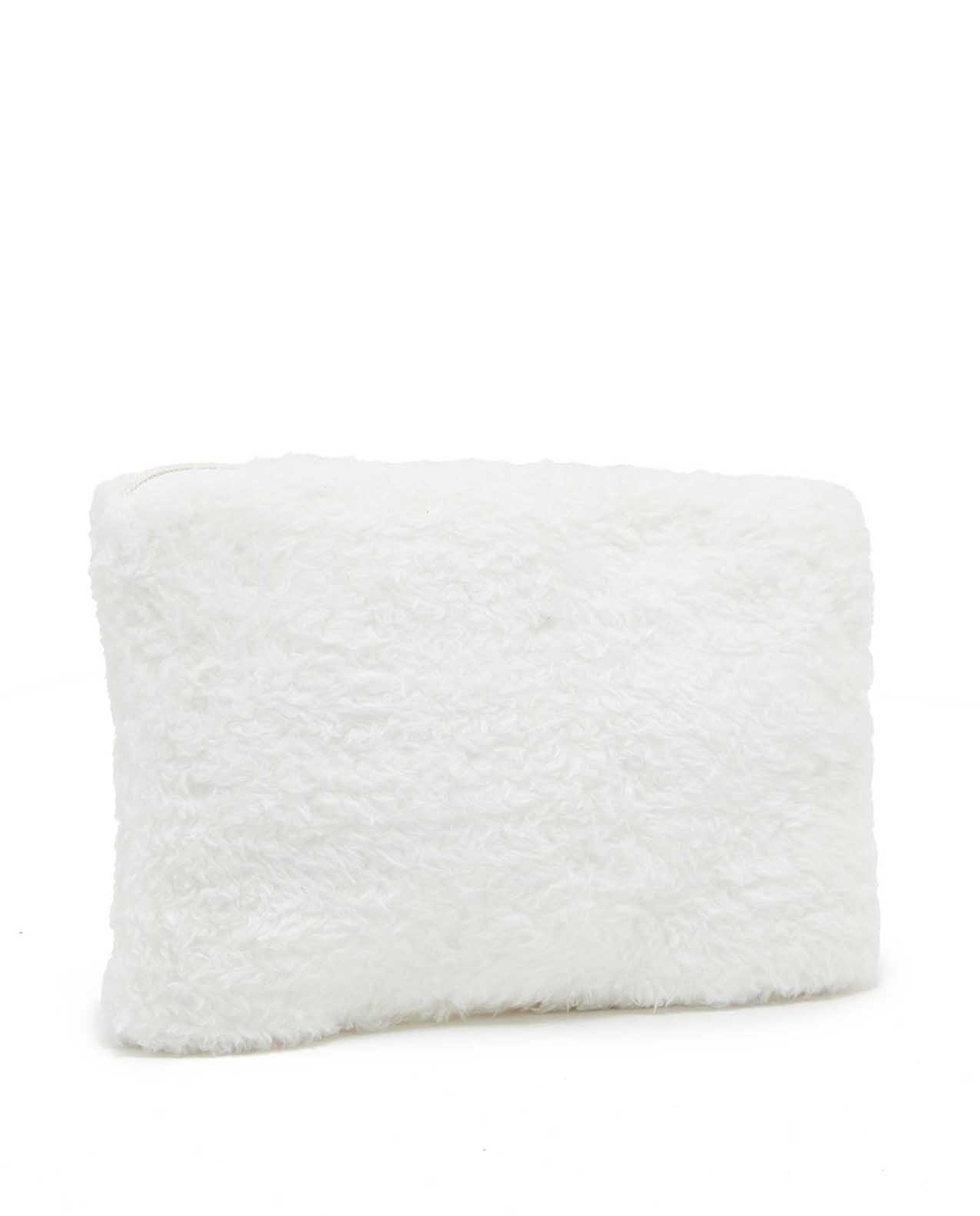 Plush Cosmetic Pouch