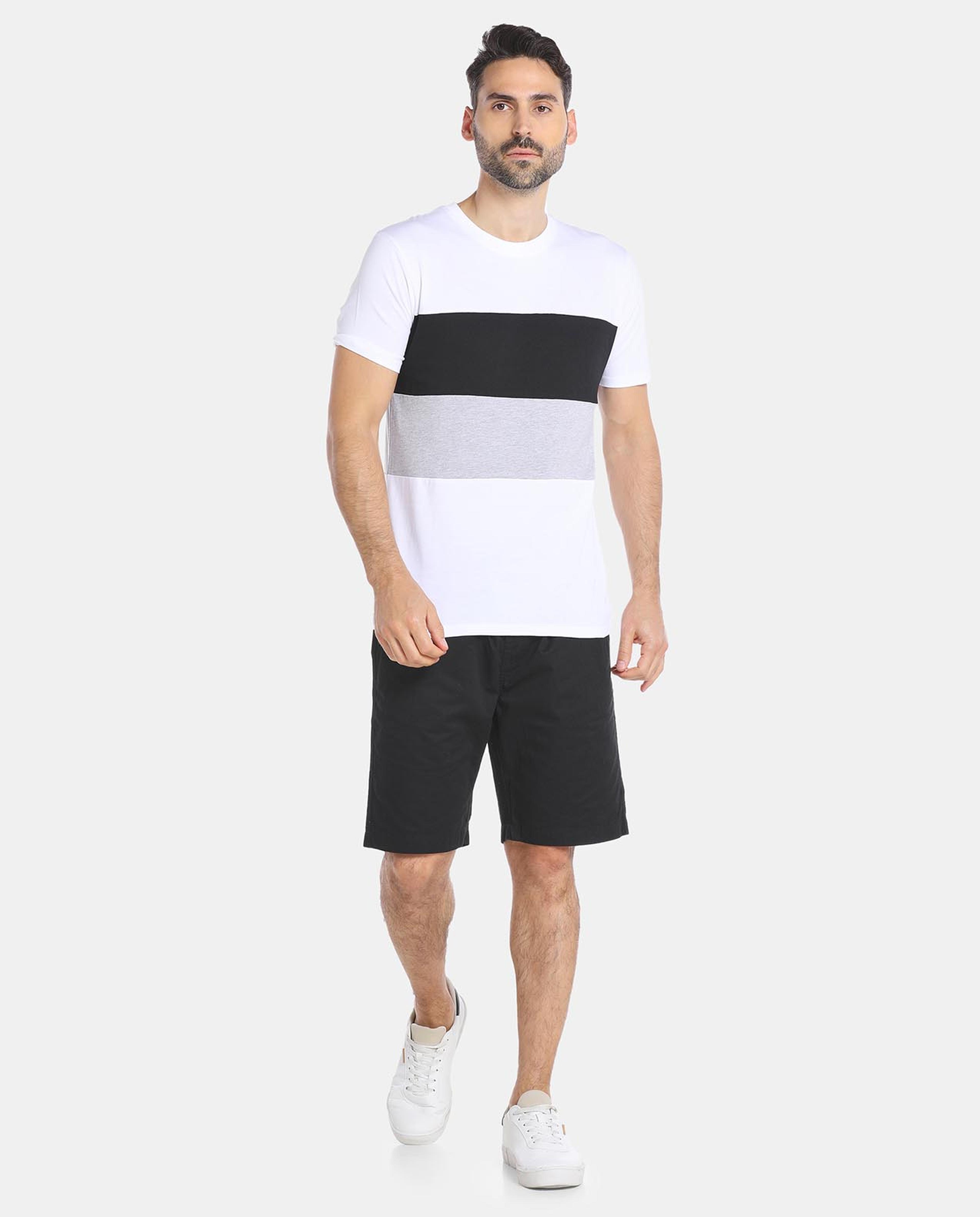 Black Casual Shorts