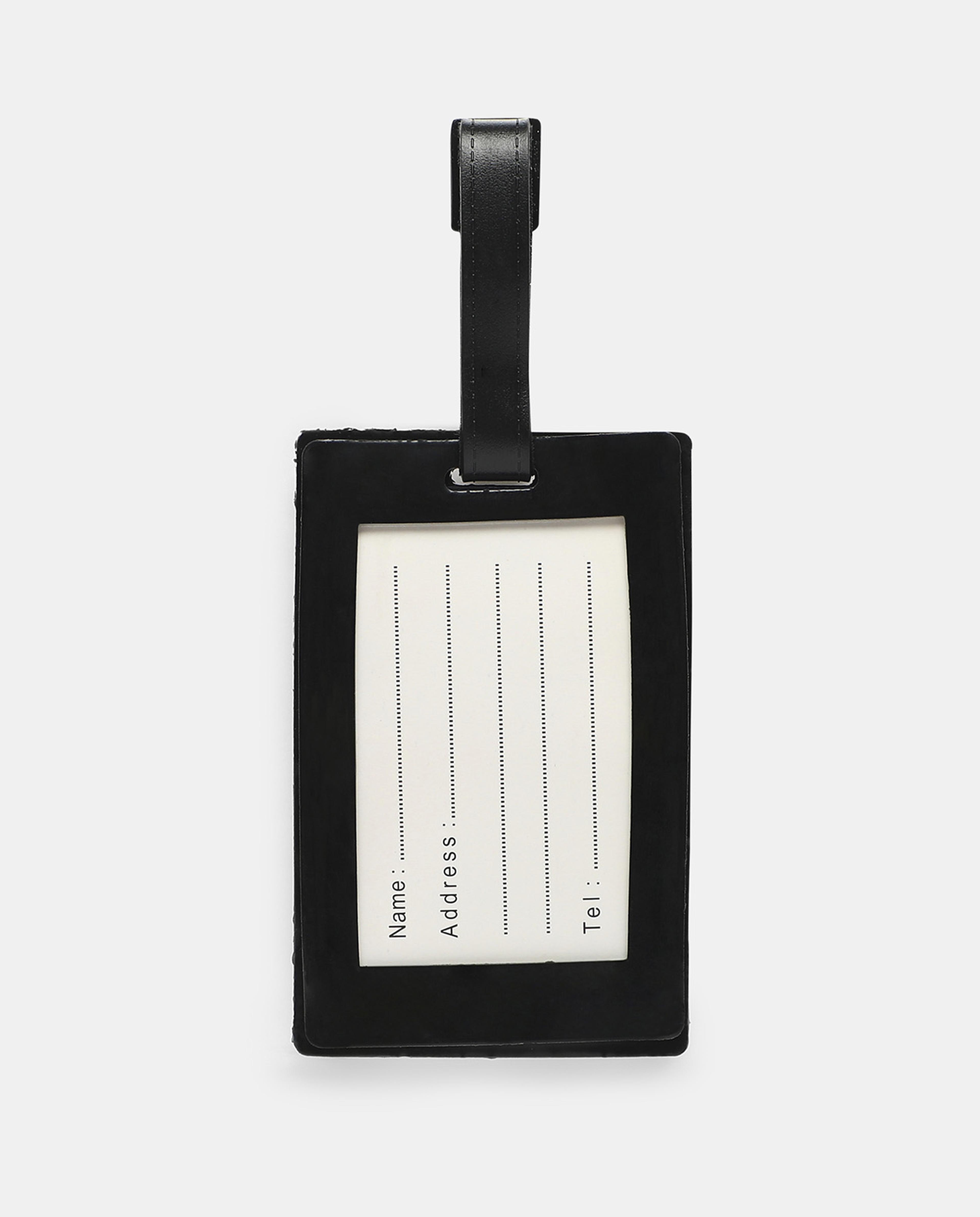 R&B Black Slogan Printed Keychain