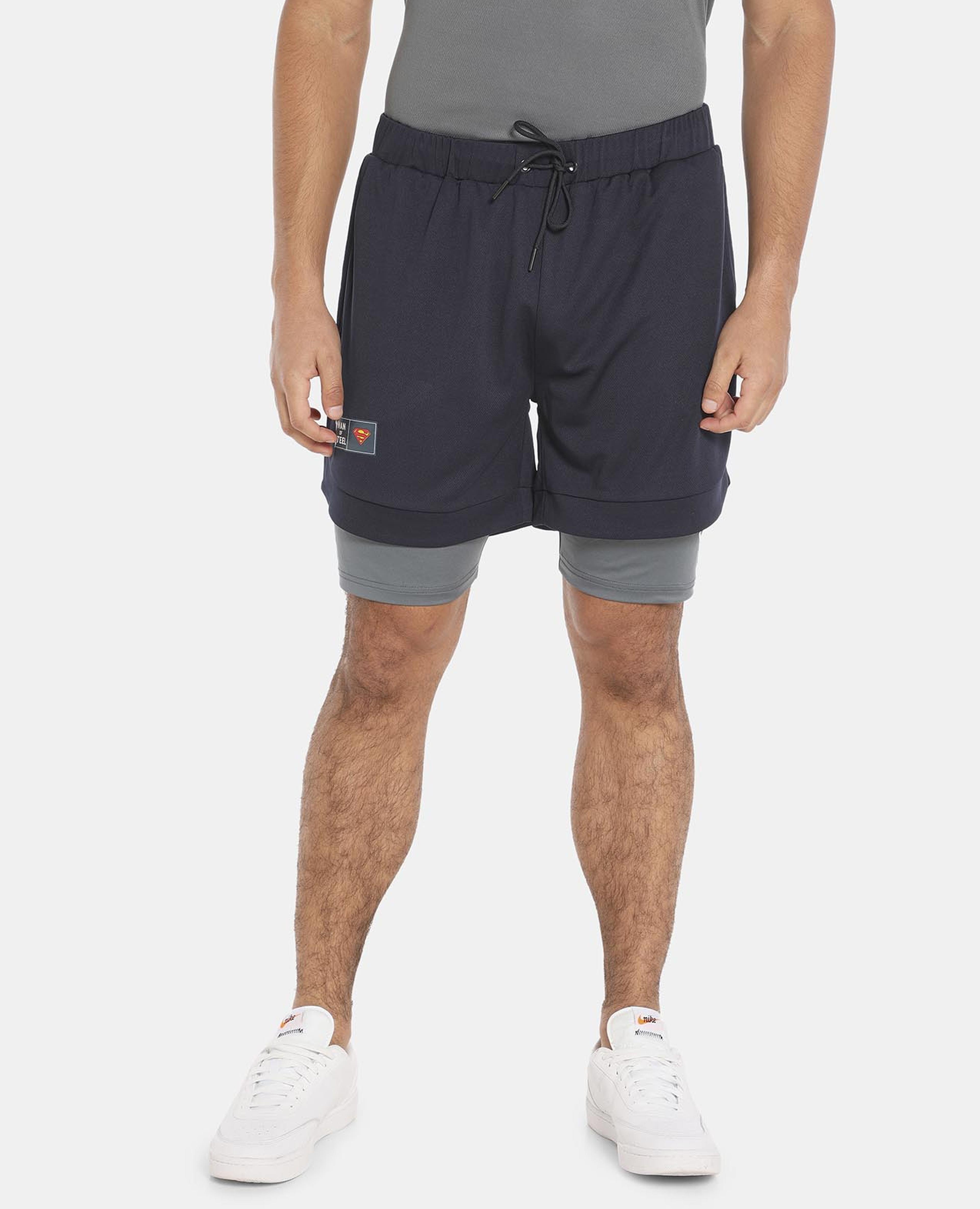 Blue Activewear Shorts