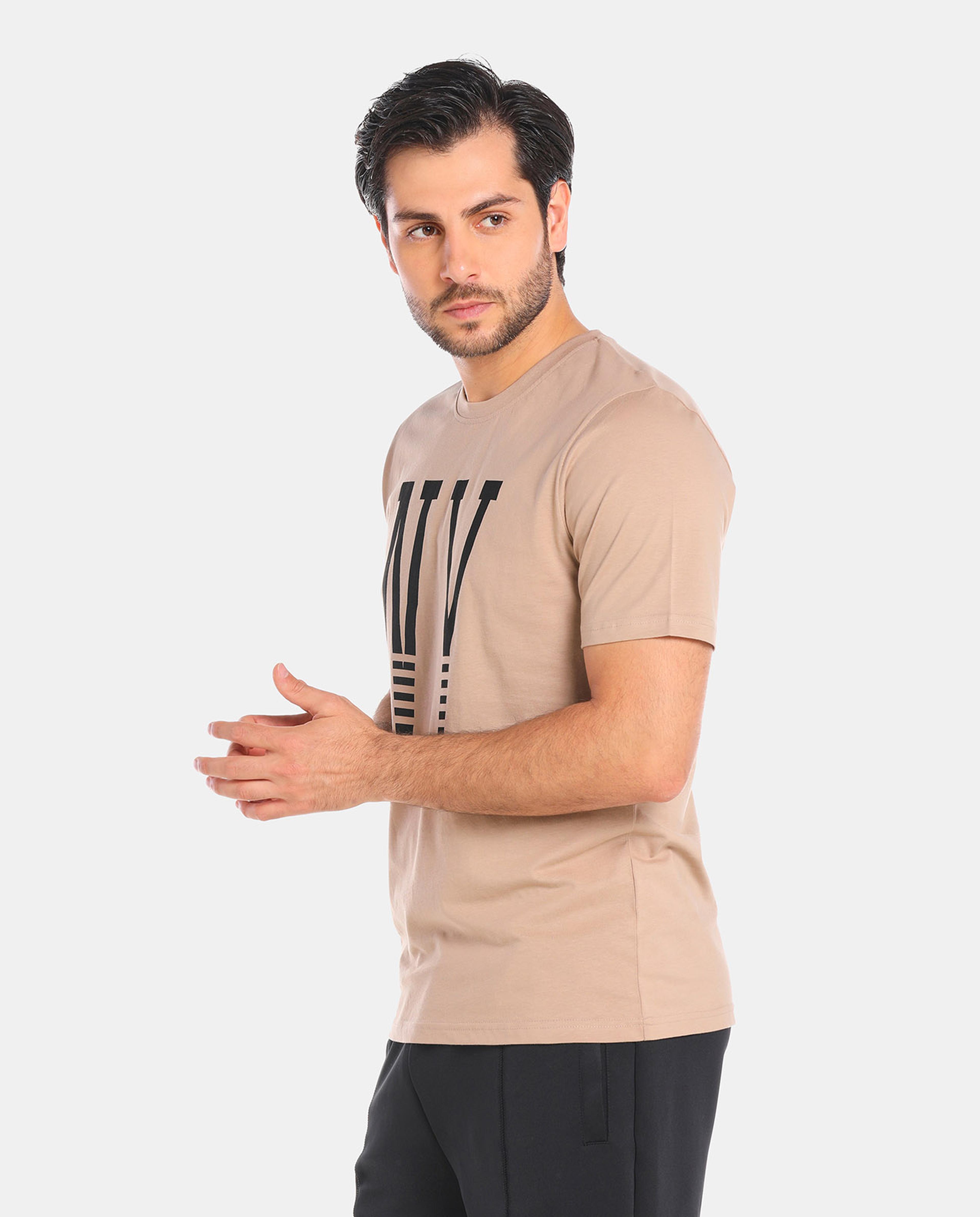 Brown Graphic Tee