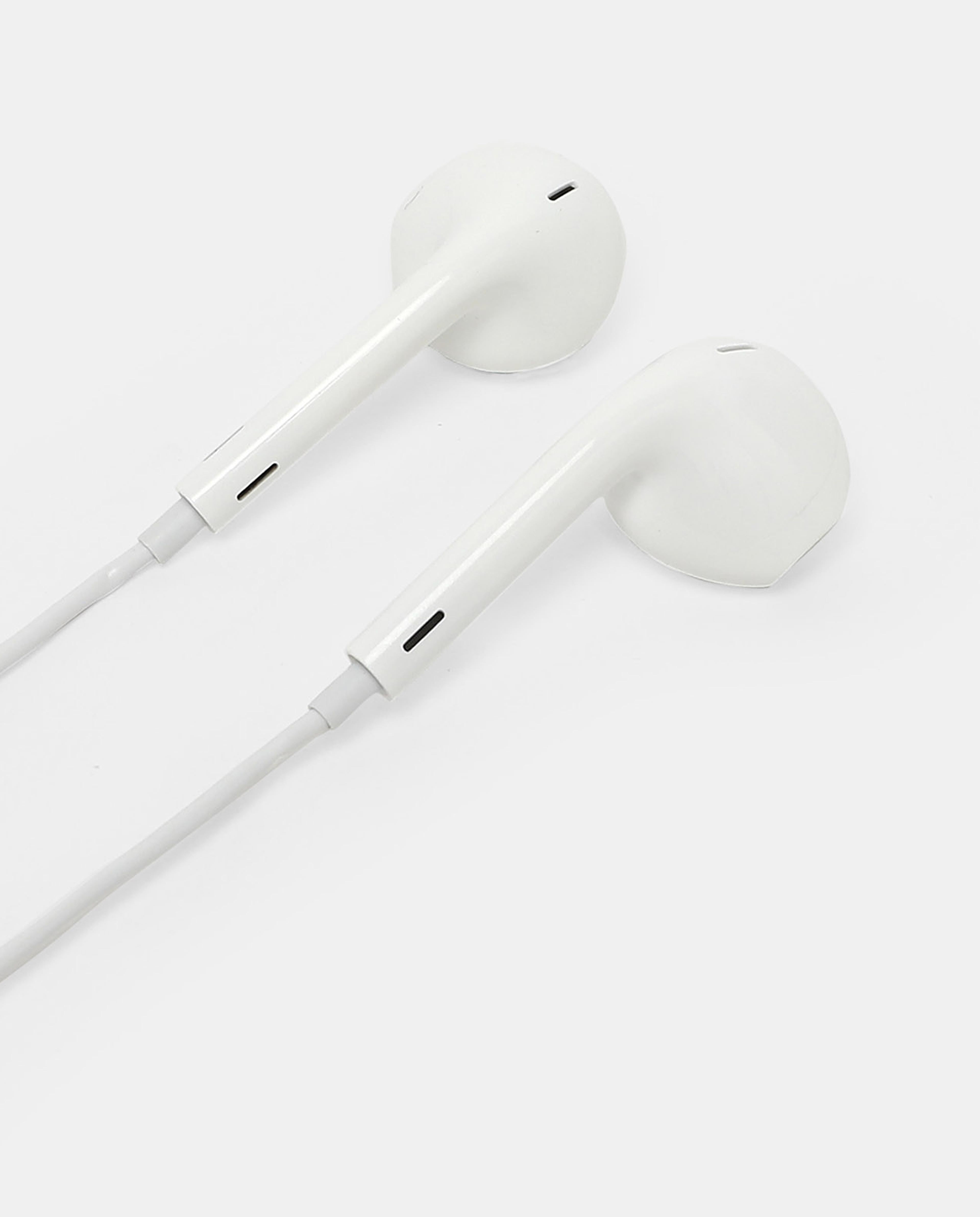R&B White 3.5Mm Headphone Plug