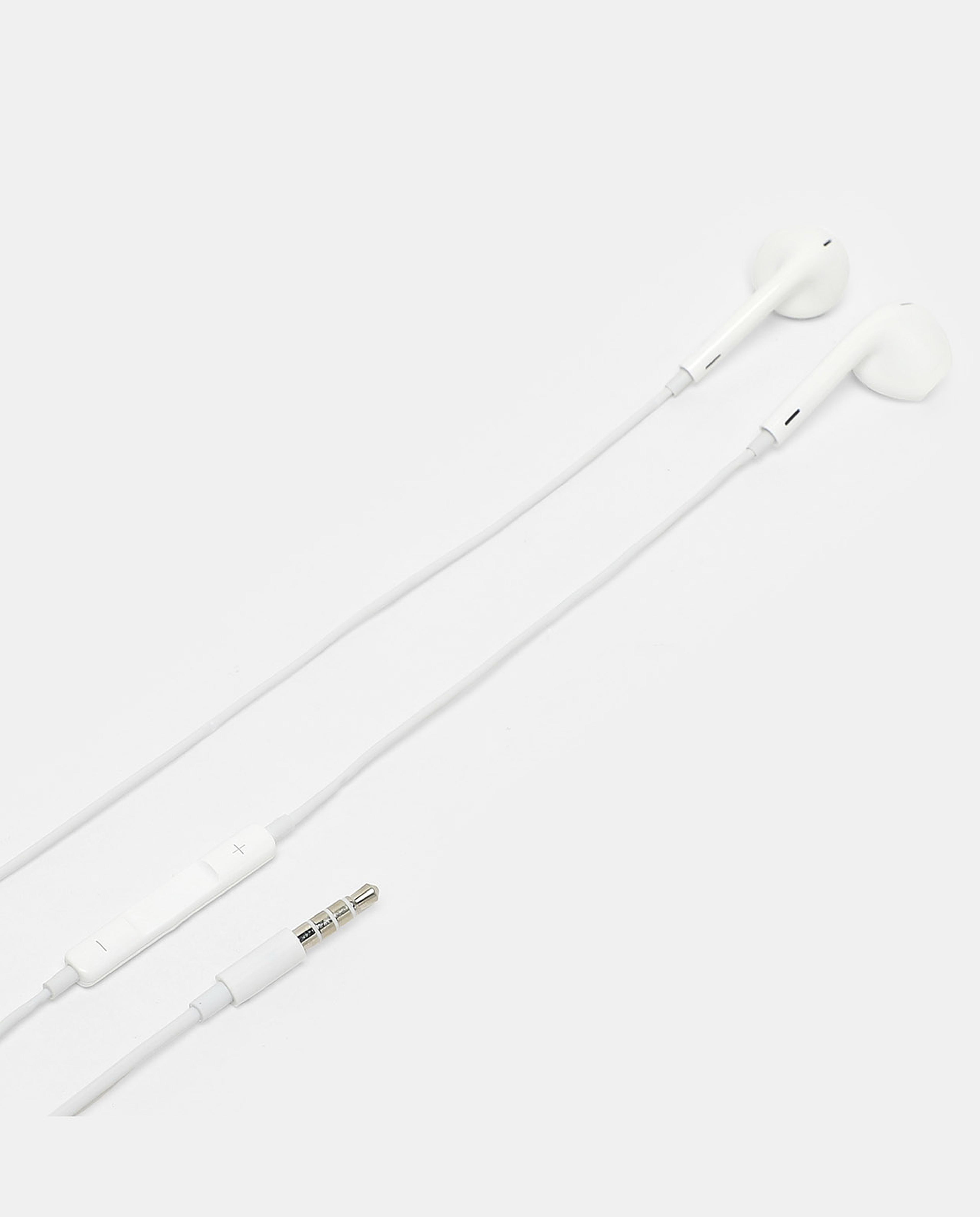 R&B White 3.5Mm Headphone Plug