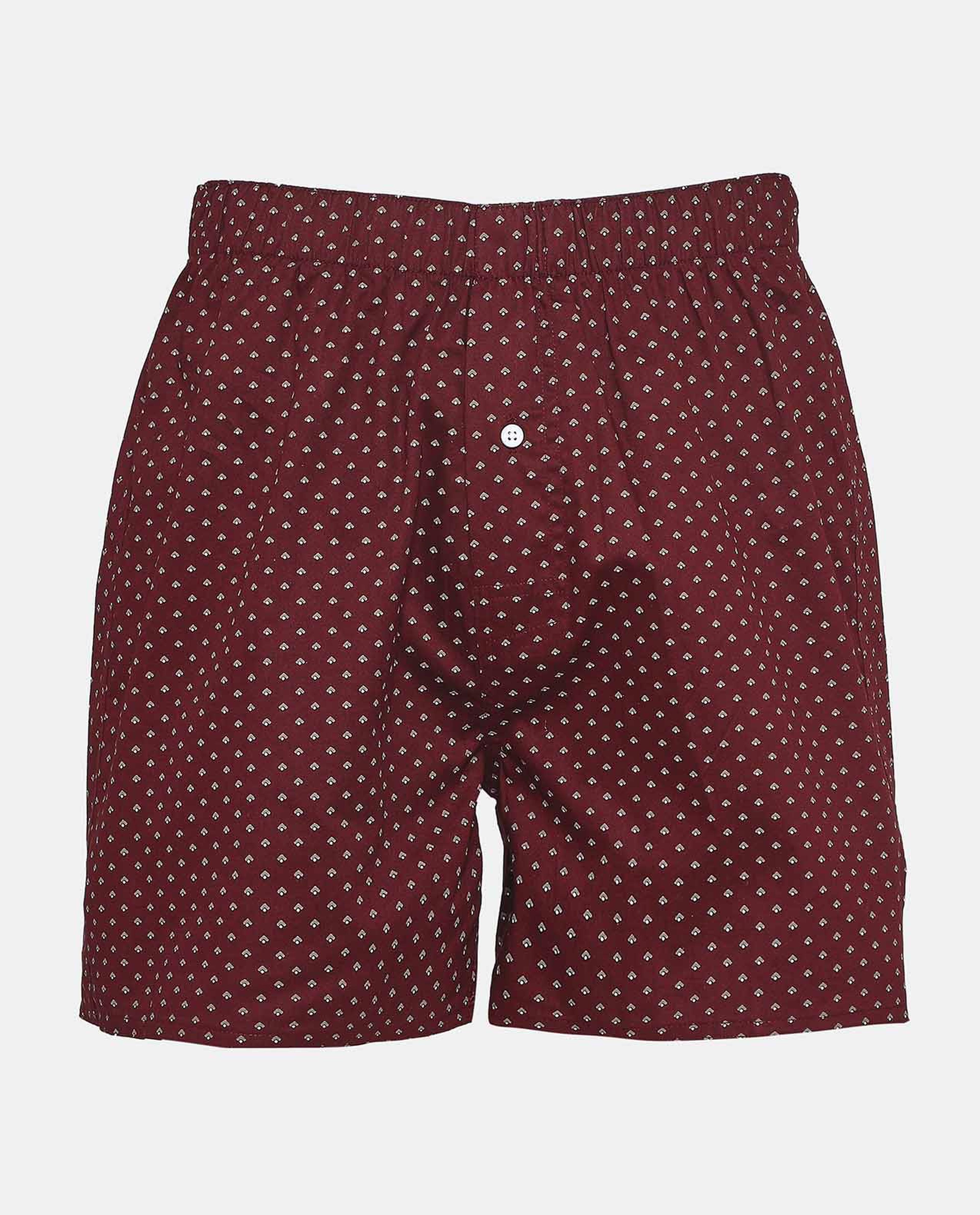 R&B Red All Over Print Boxer Short