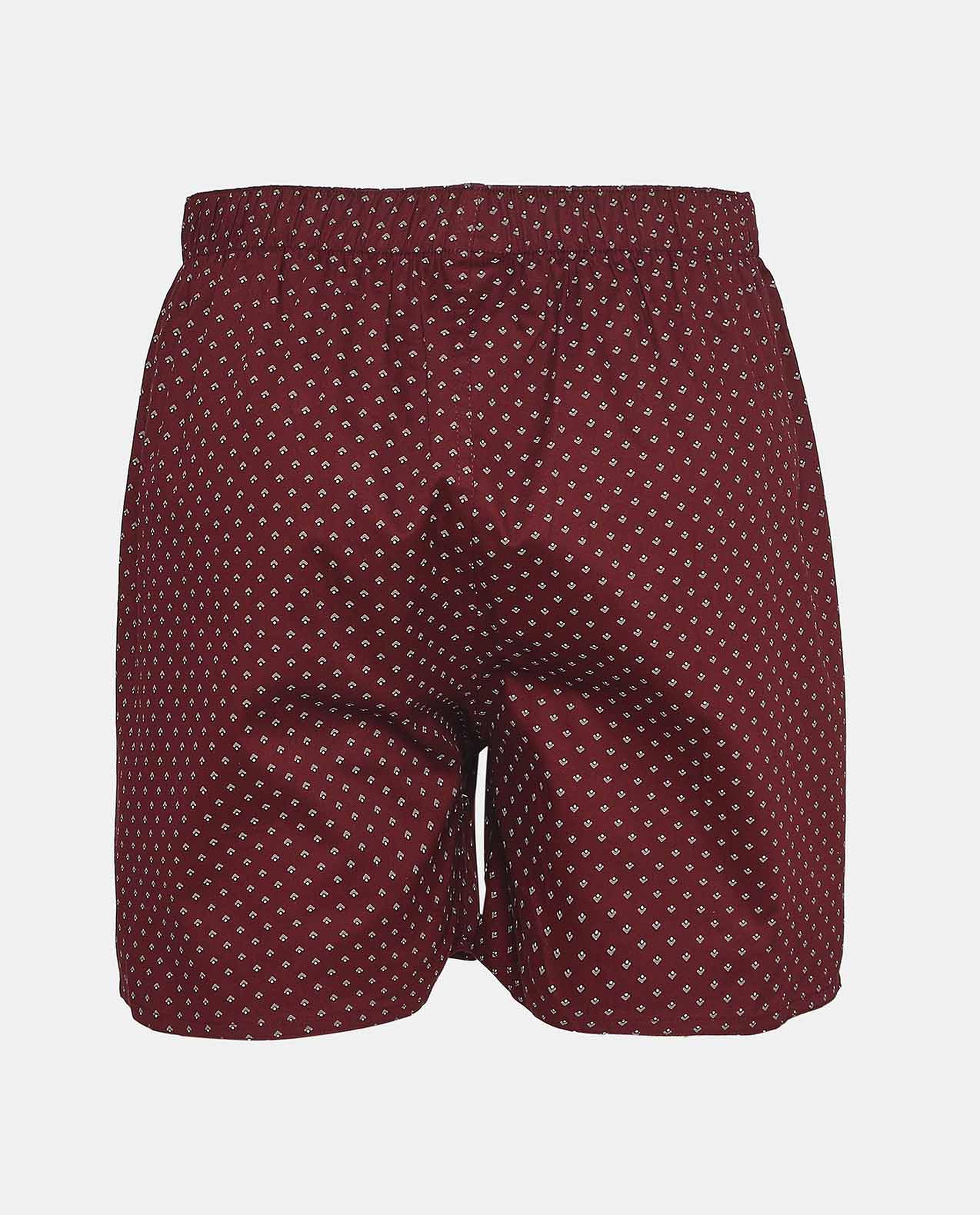 R&B Red All Over Print Boxer Short