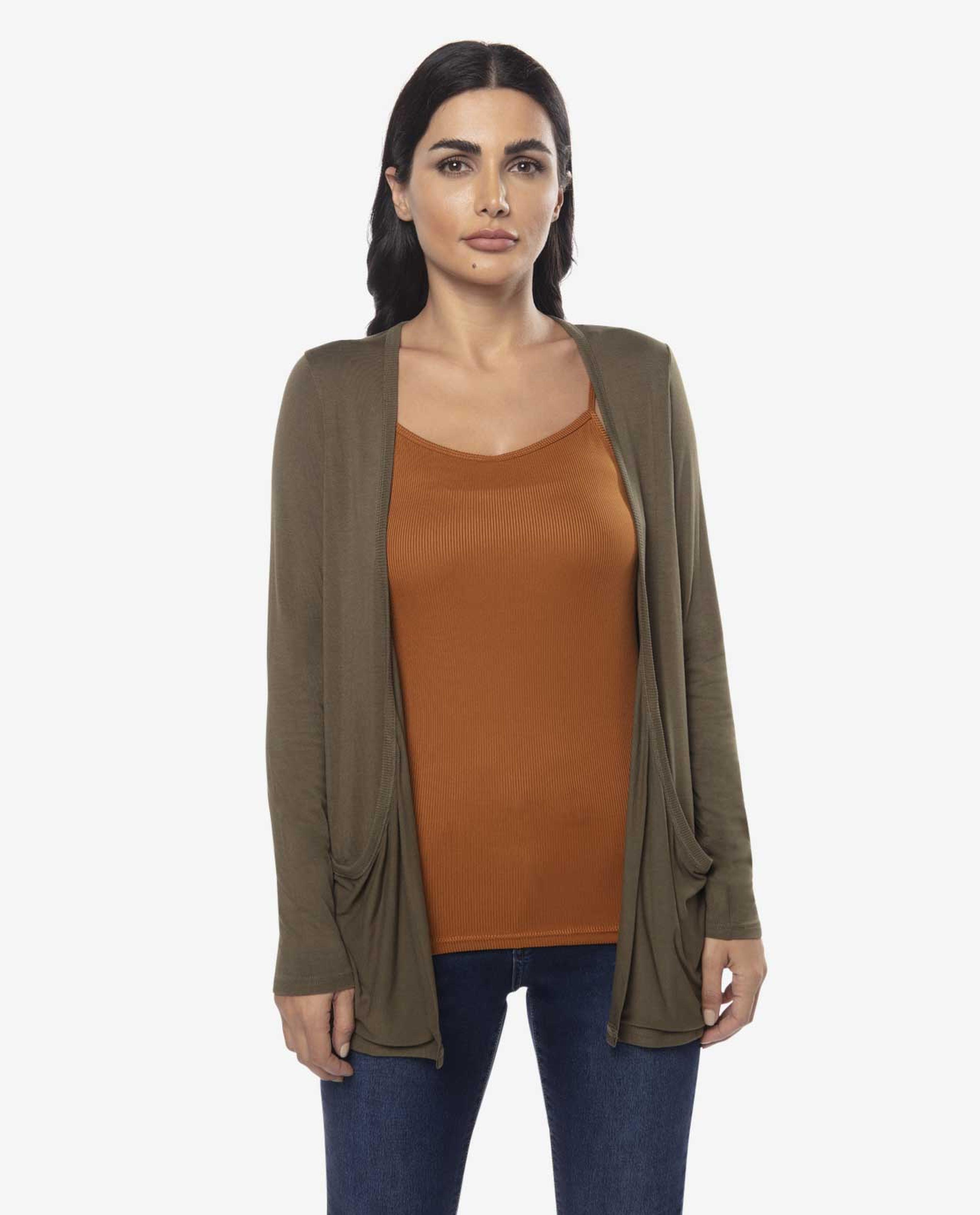Green Knit Shrug