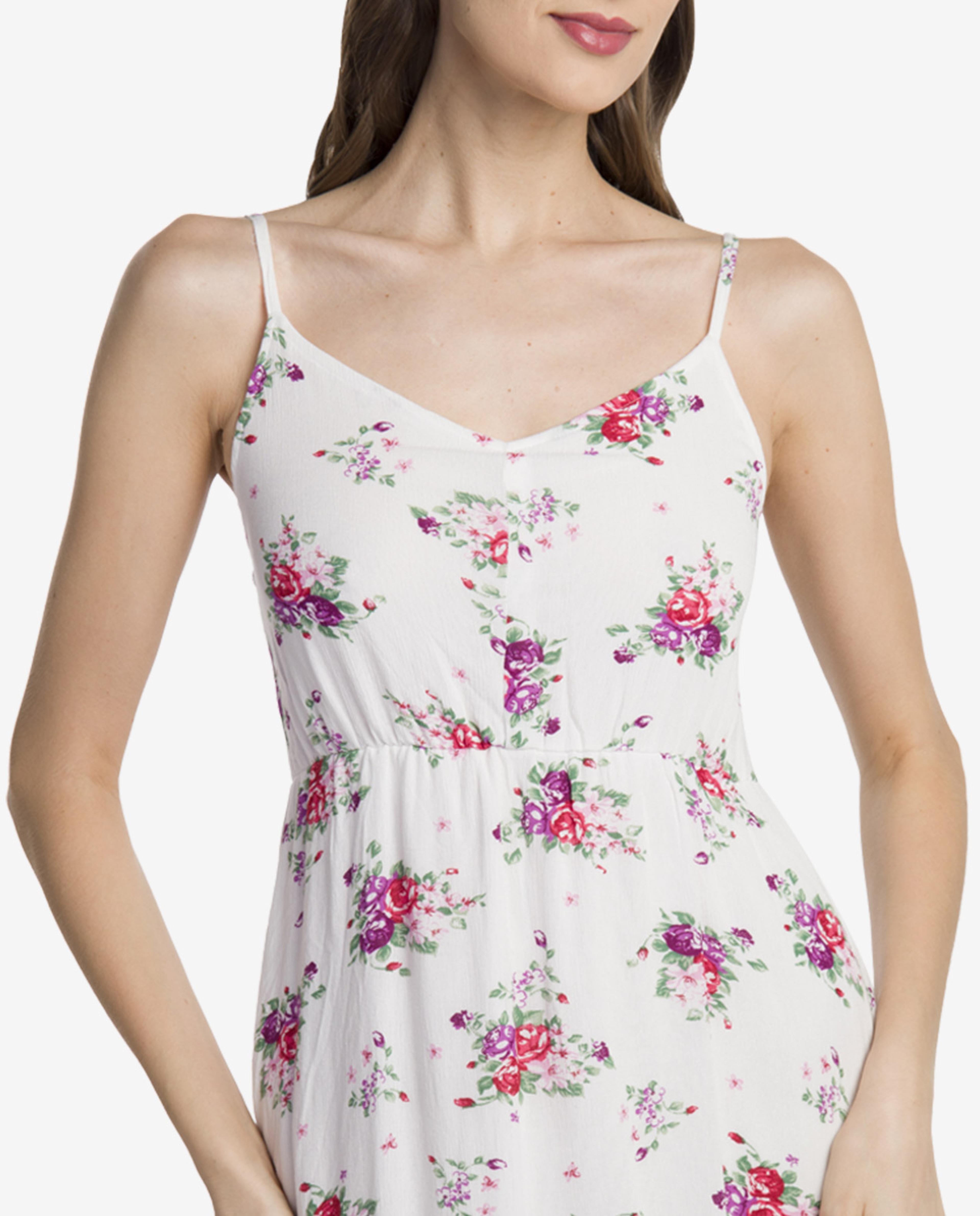 White Strappy Dress