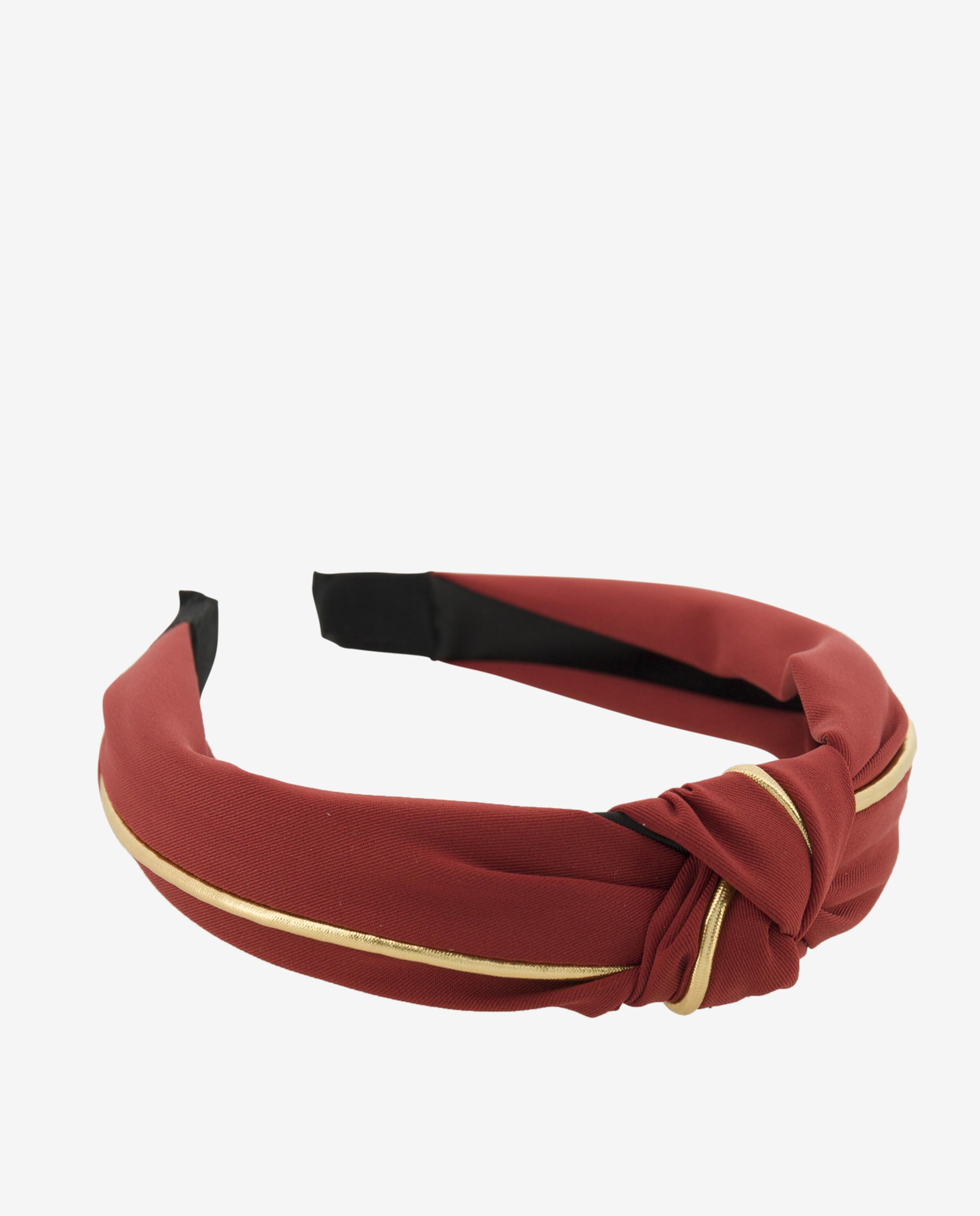 Brown Knotted Headband