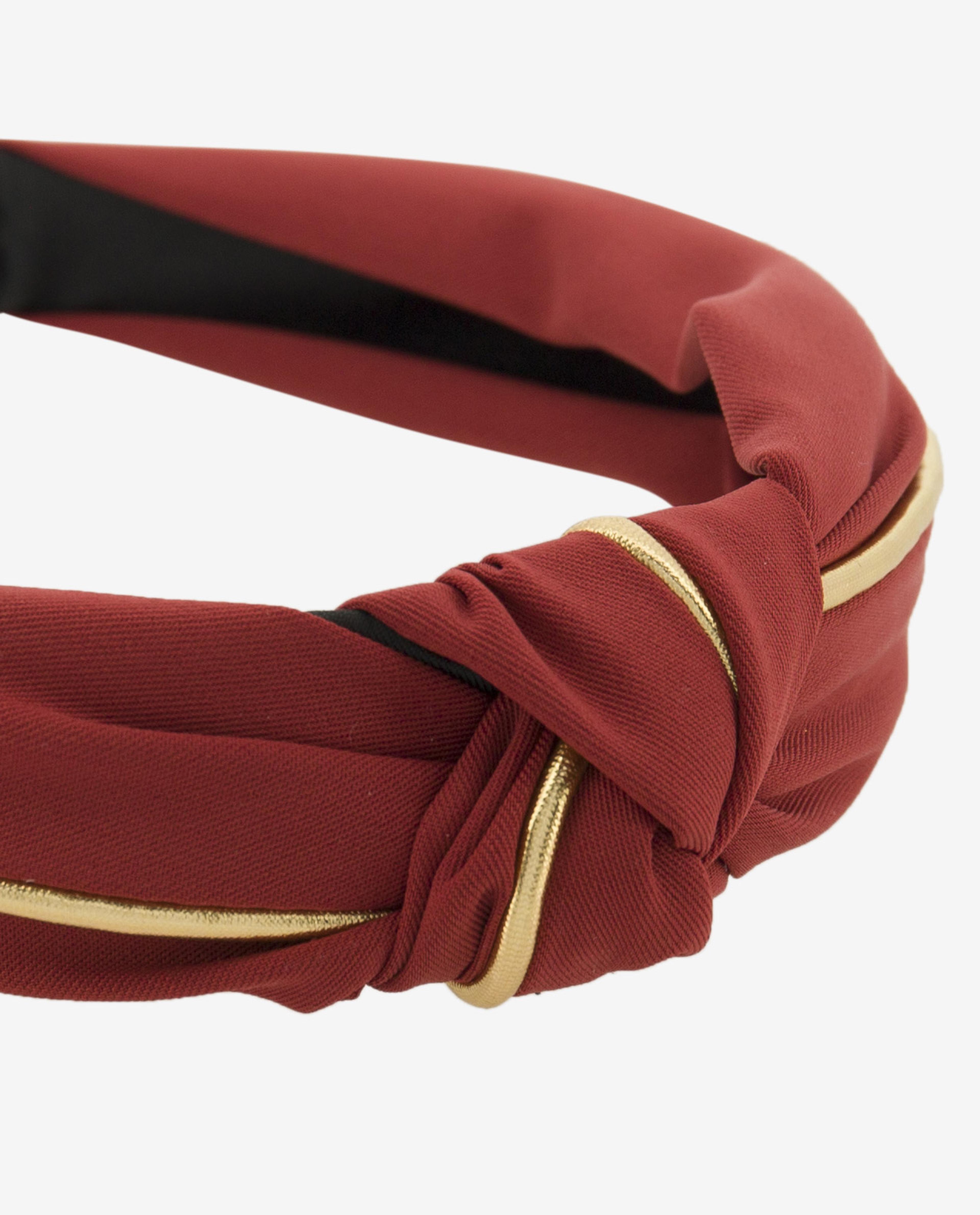 Brown Knotted Headband