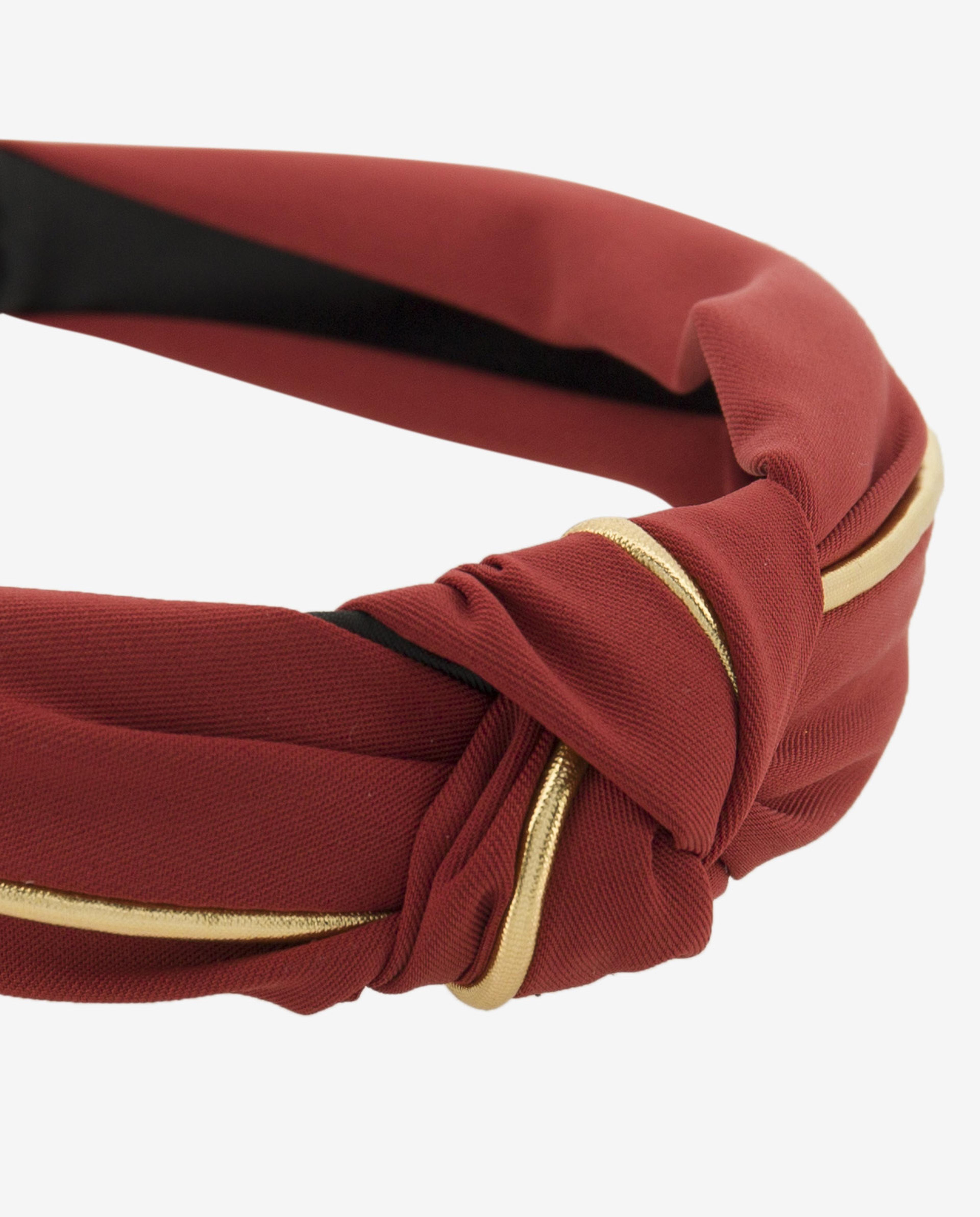 Brown Knotted Headband