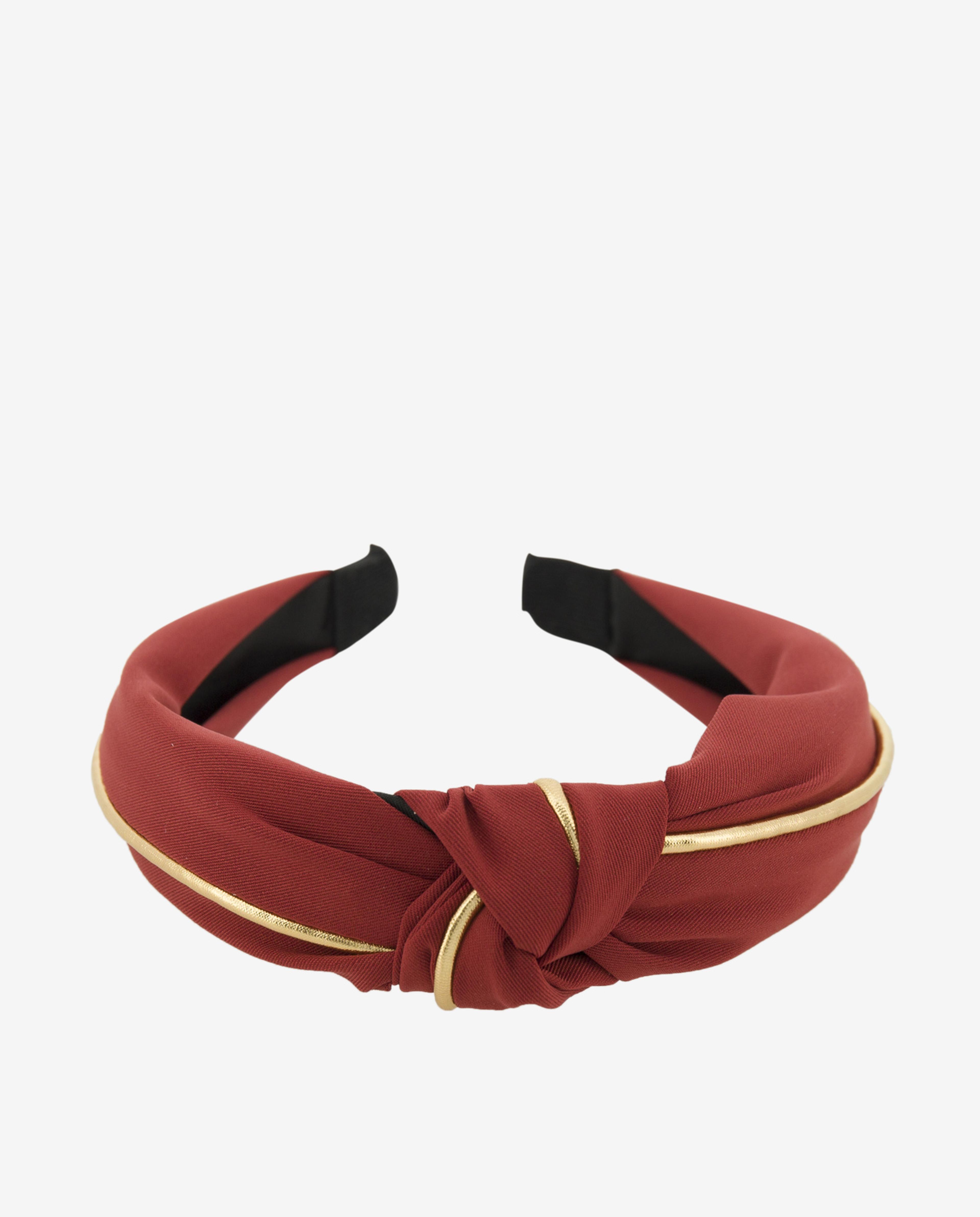 Brown Knotted Headband