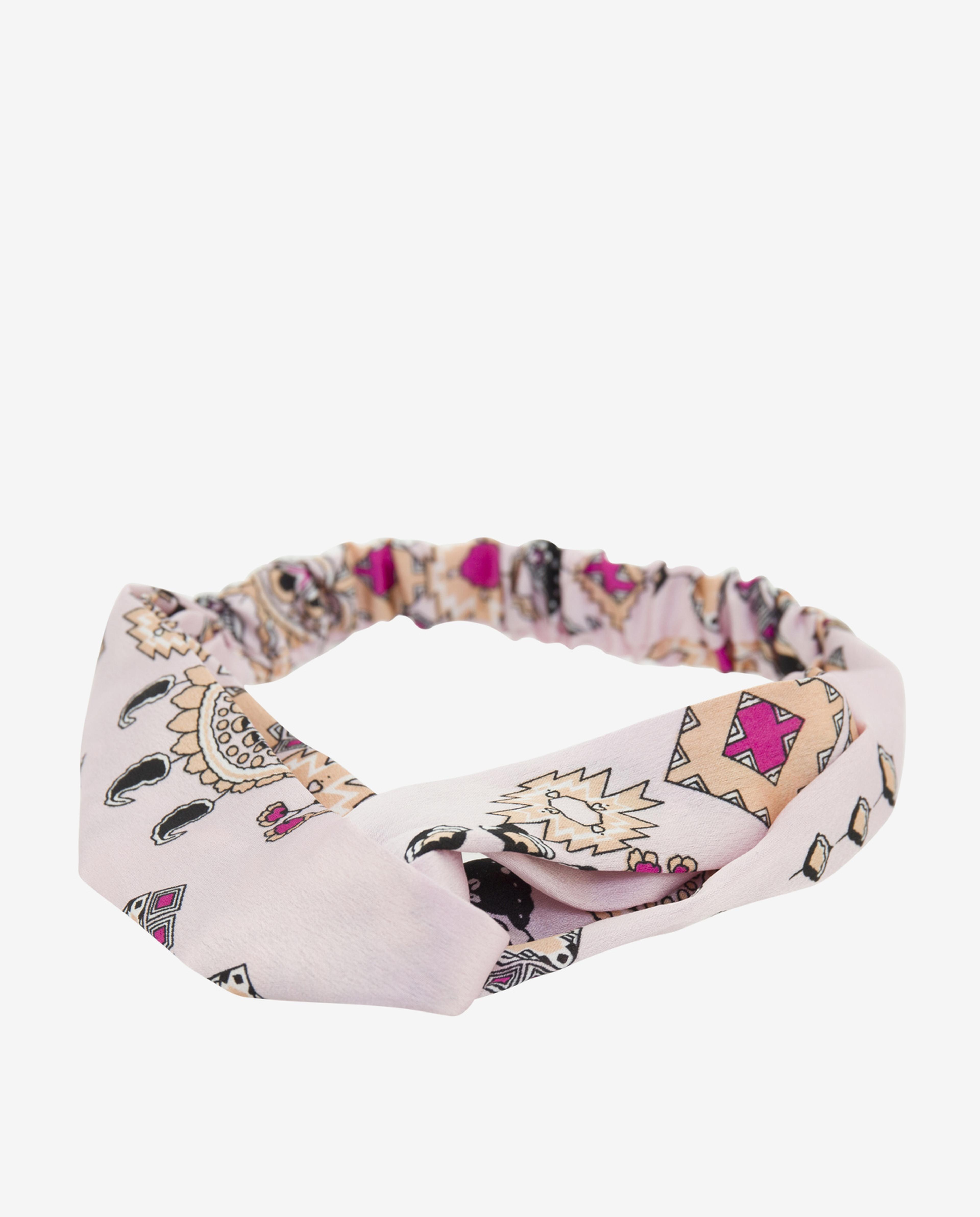 Pink Twisted Turban