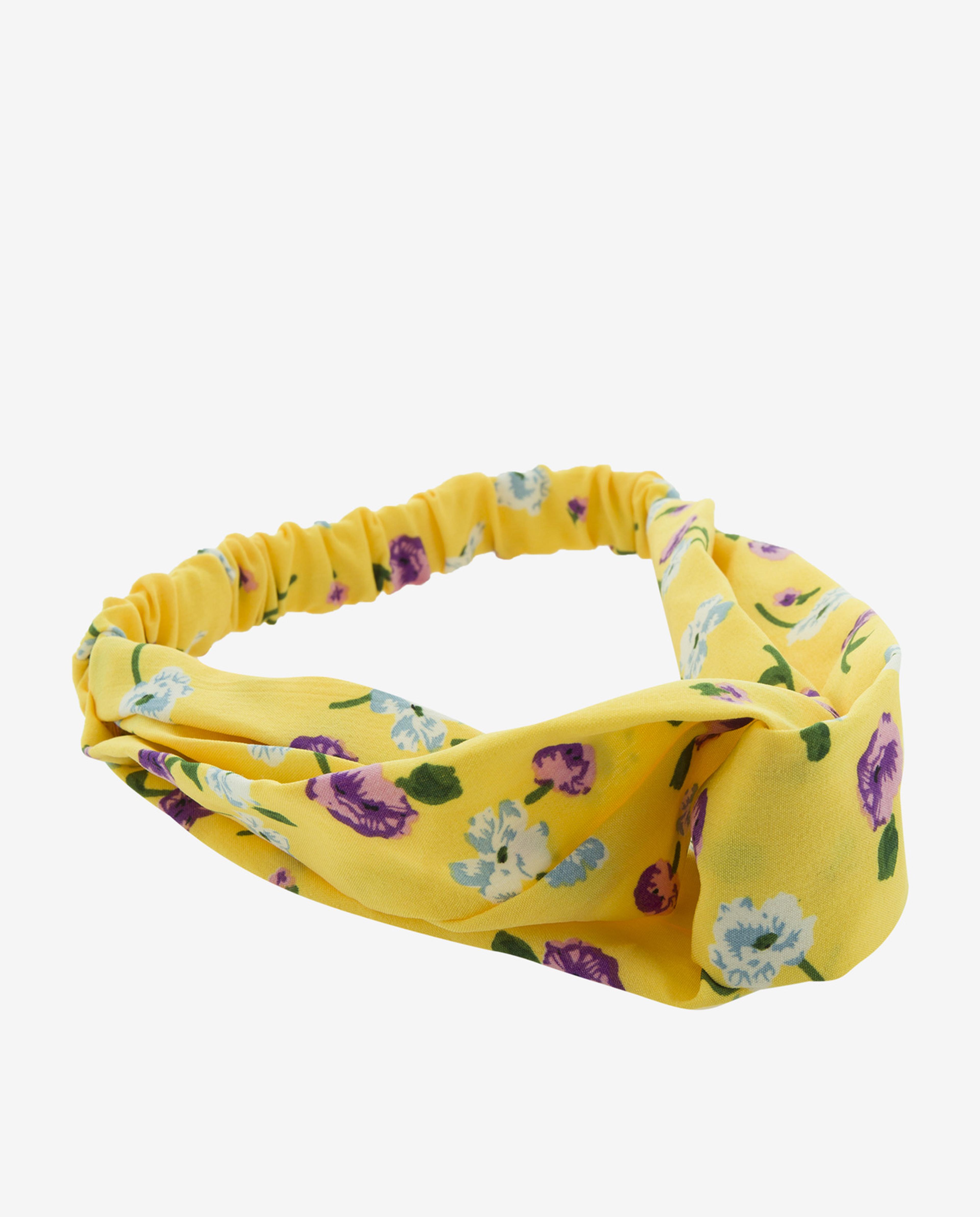 Yellow Twisted Turban