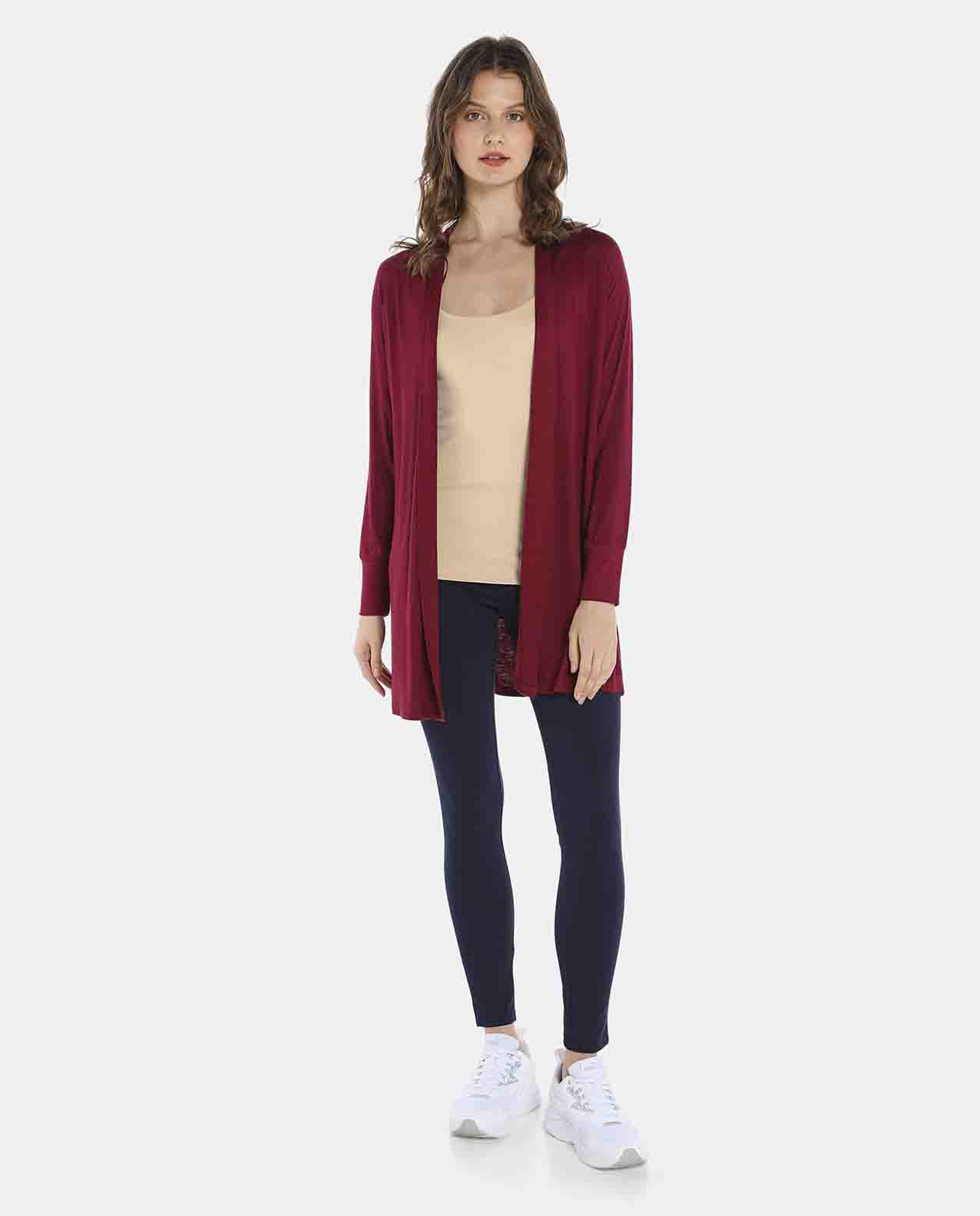 Burgundy Shrug