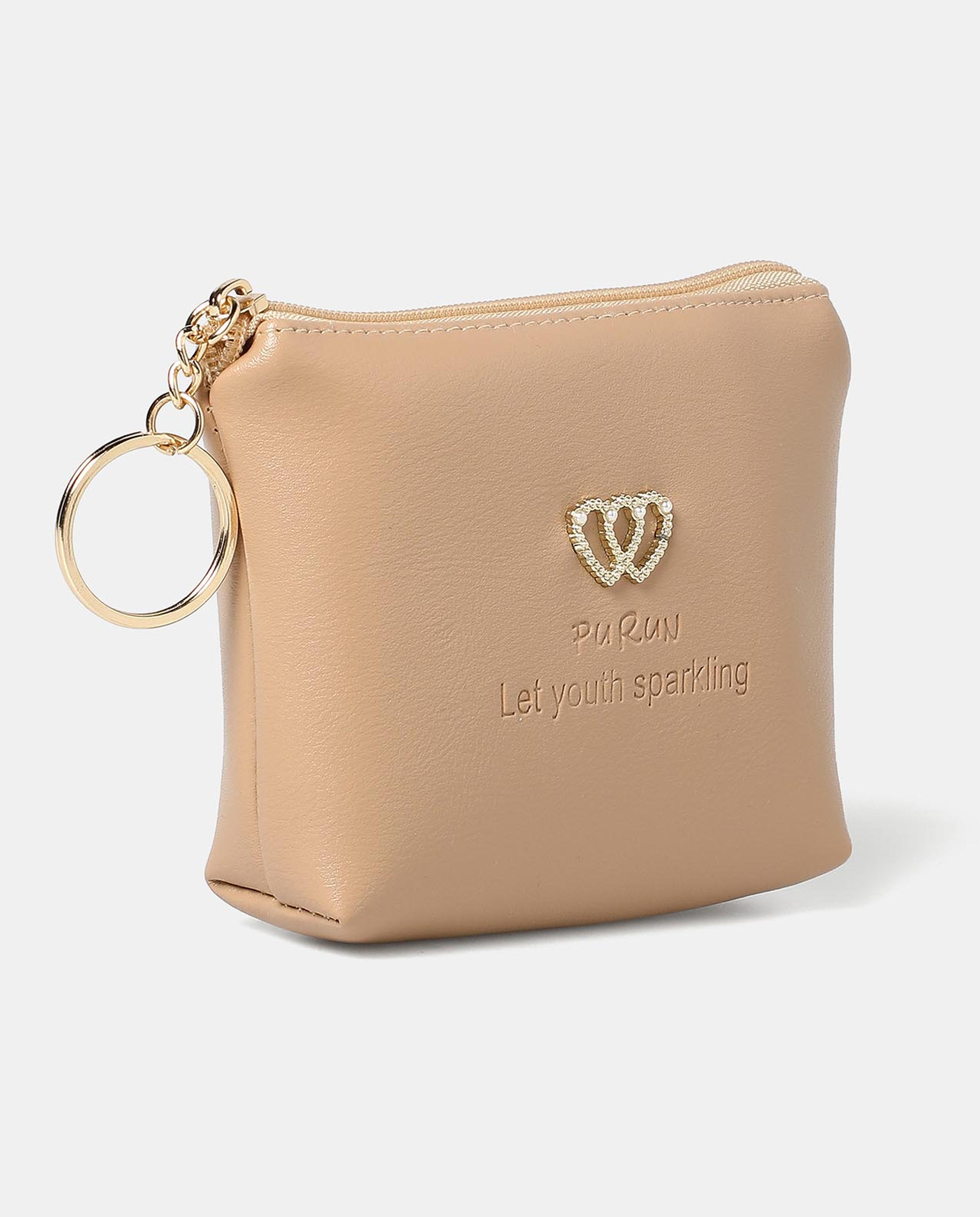R&B Brown Mini Coin Purse