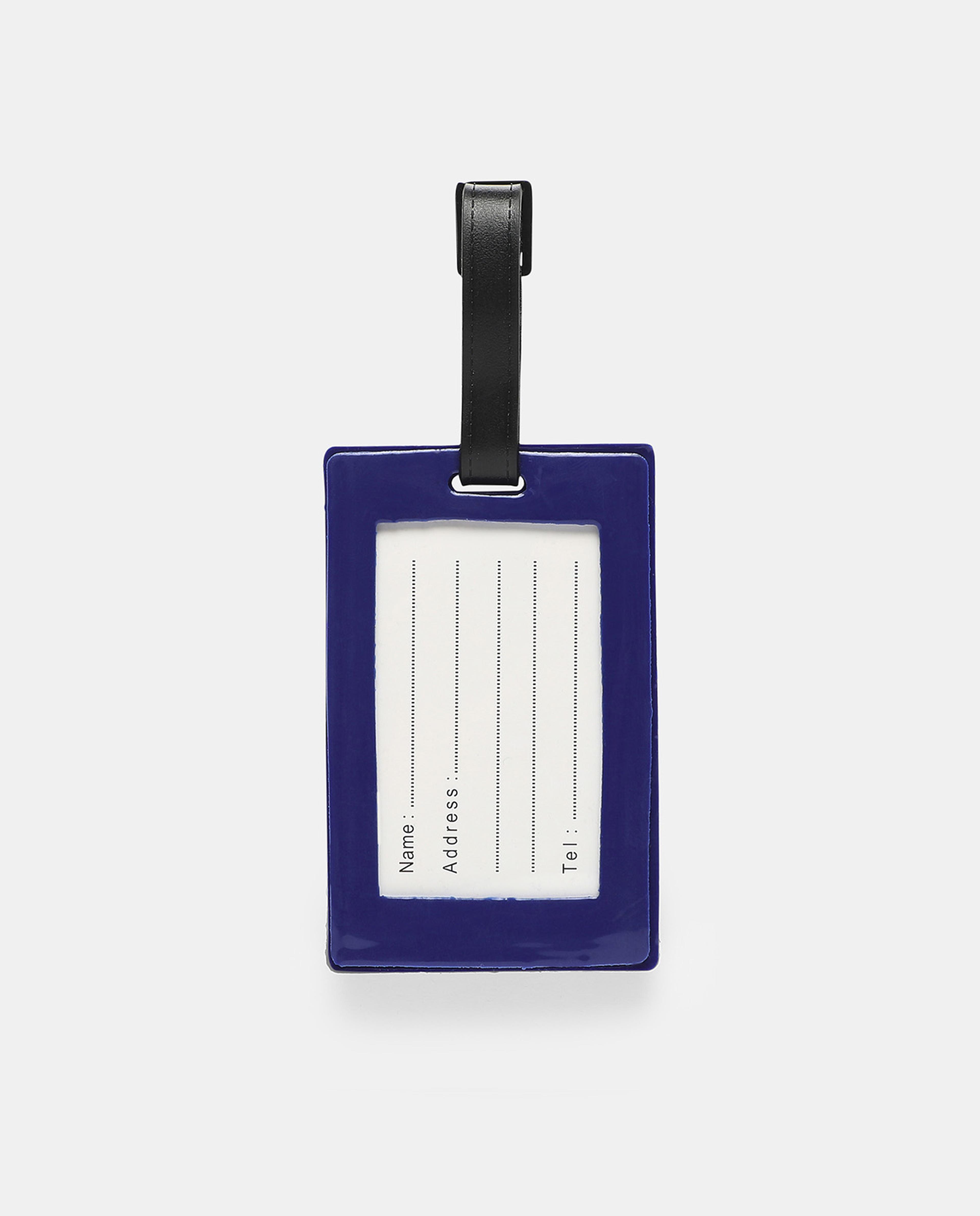R&B Blue Slogan Printed Keychain
