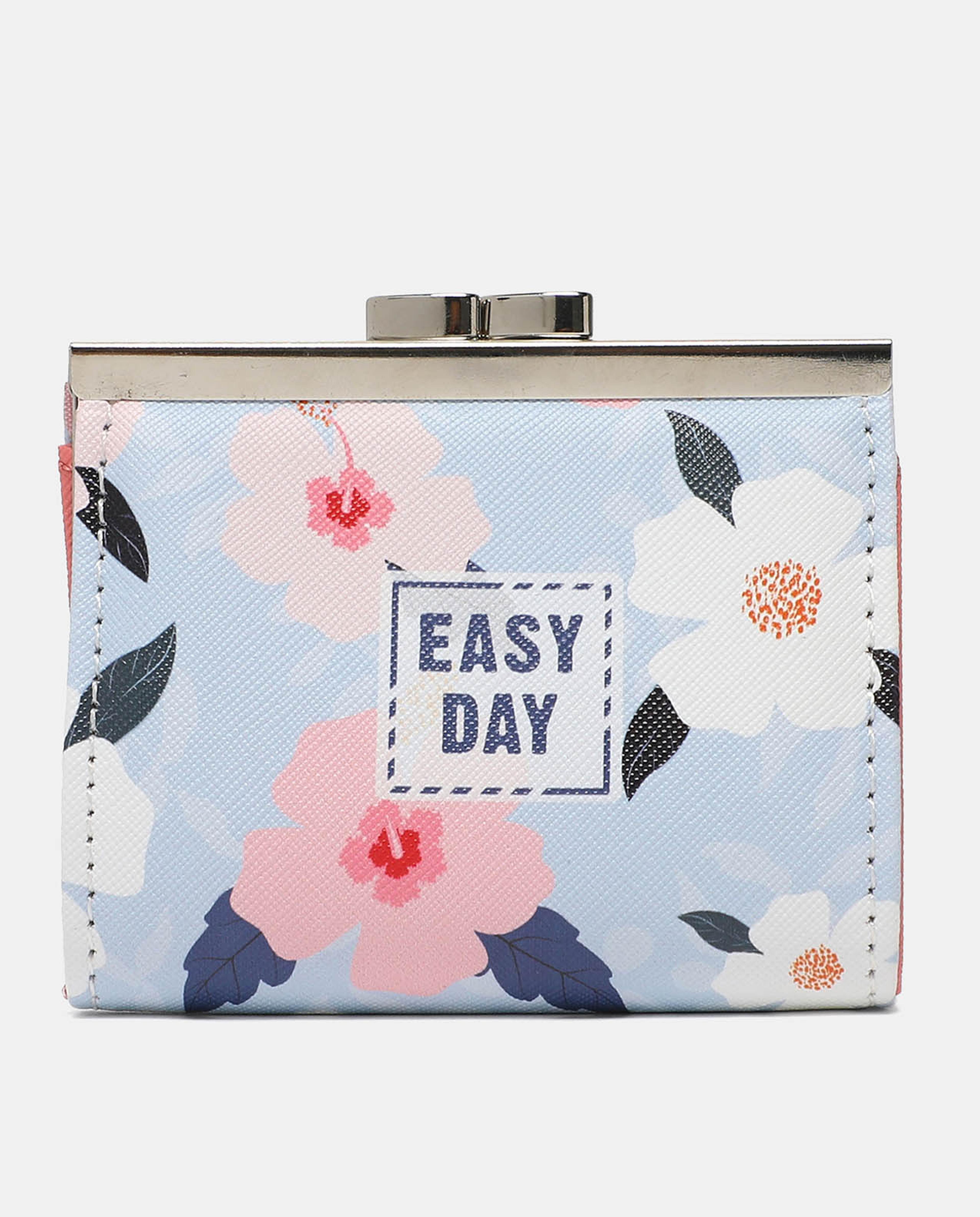 R&B Blue Mini Square Coin Purse