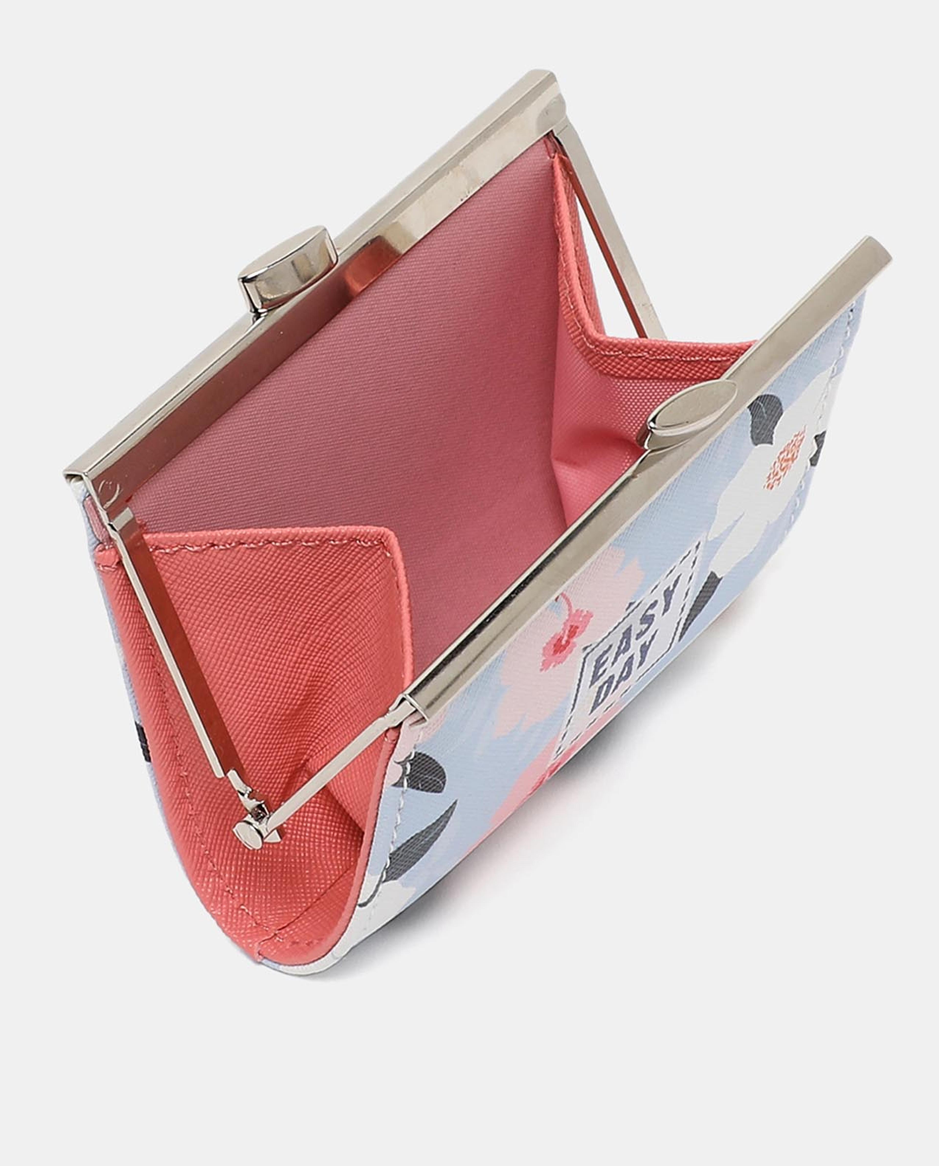 R&B Blue Mini Square Coin Purse