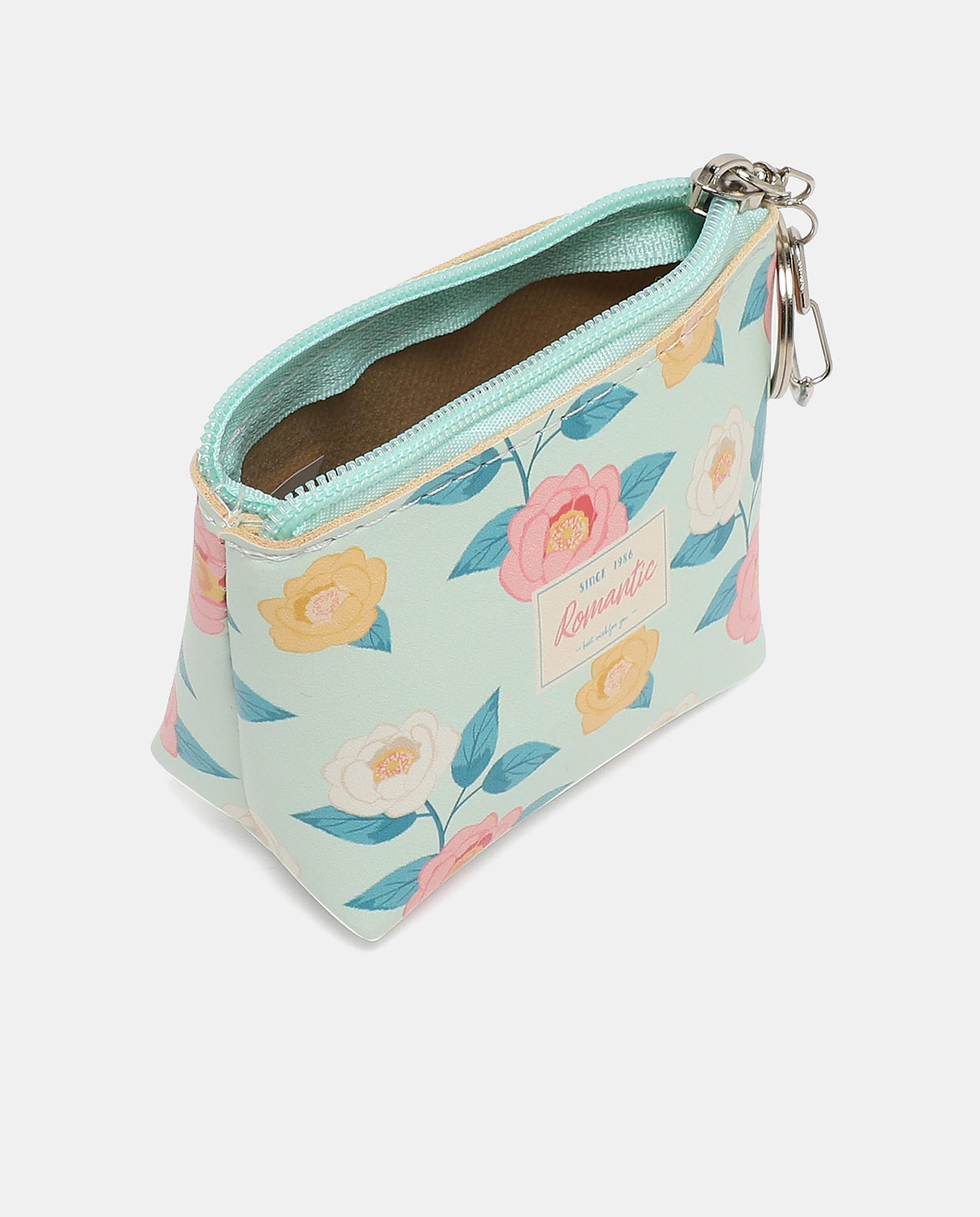 R&B Green Mini Square Coin Purse