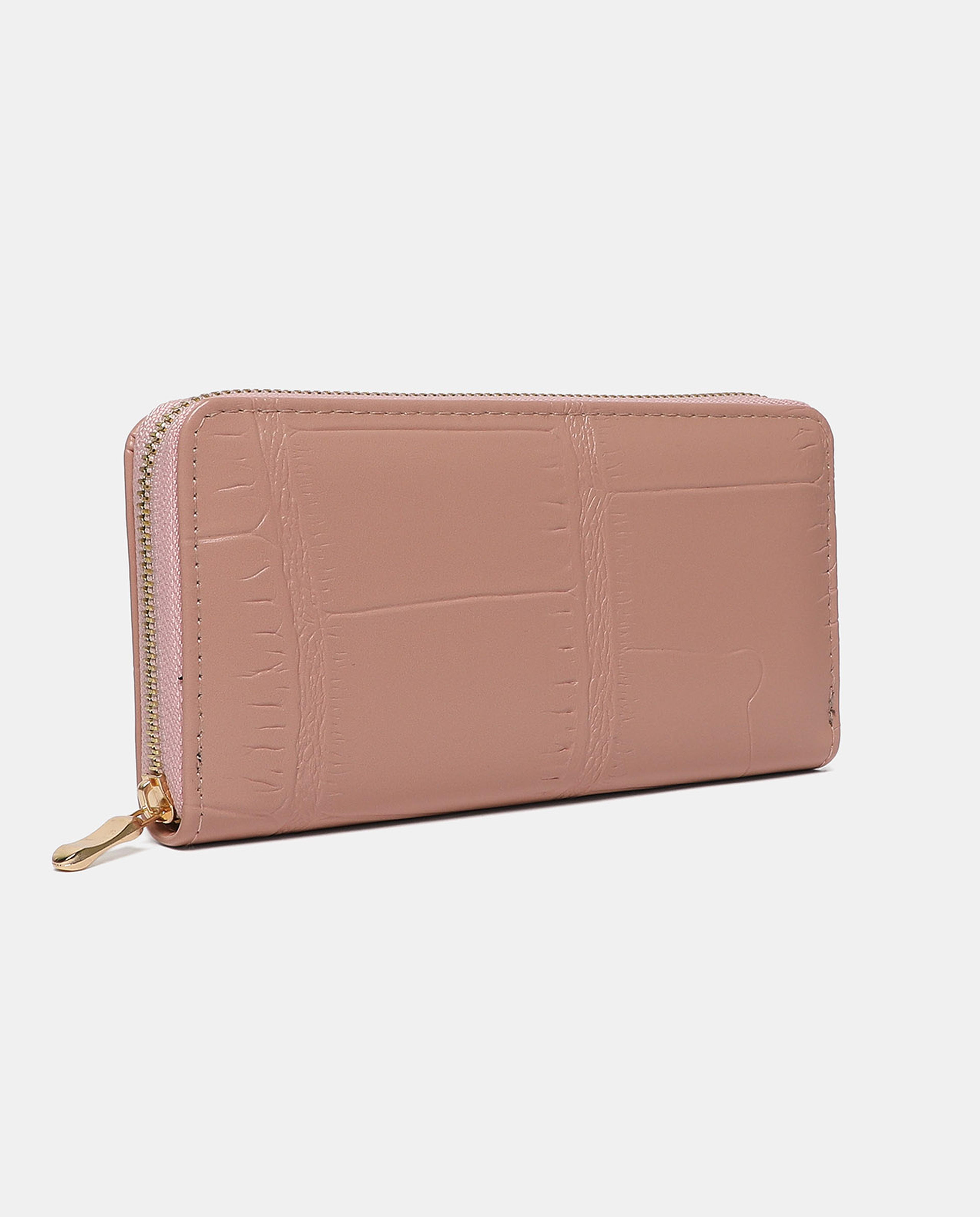R&B Pink Quilted Wallet