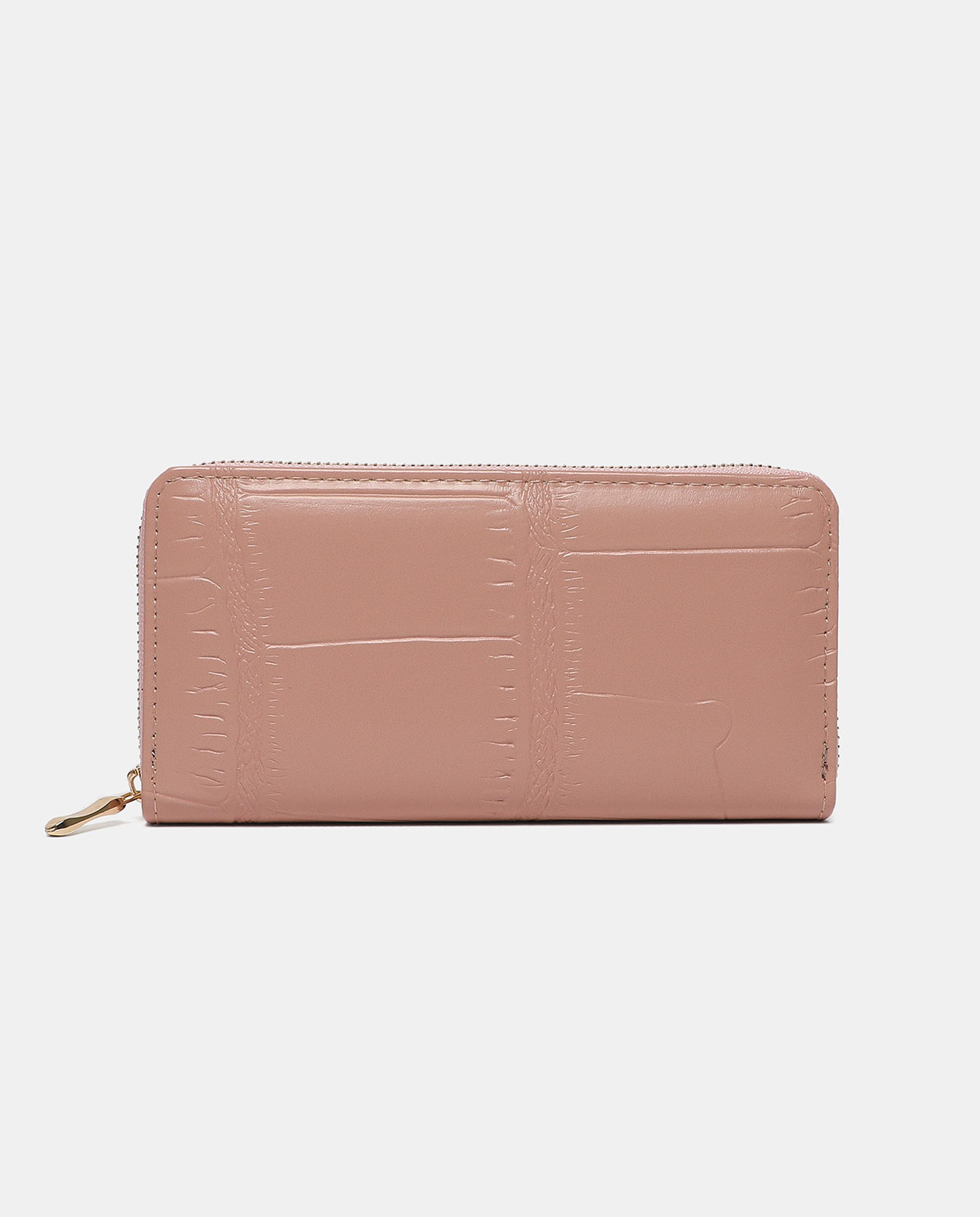 R&B Pink Quilted Wallet