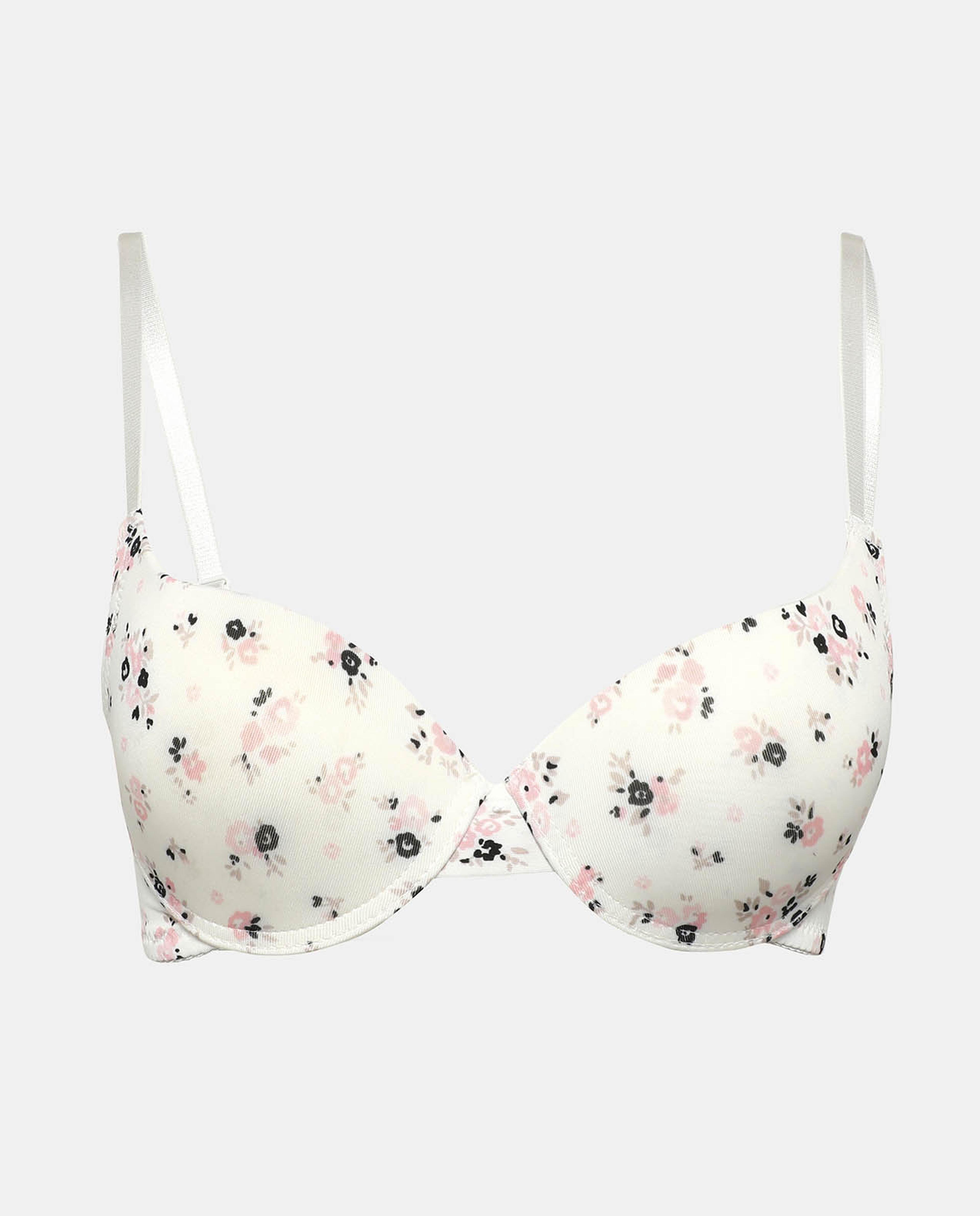 Shop White Pack of 2 Push Up Bra Online